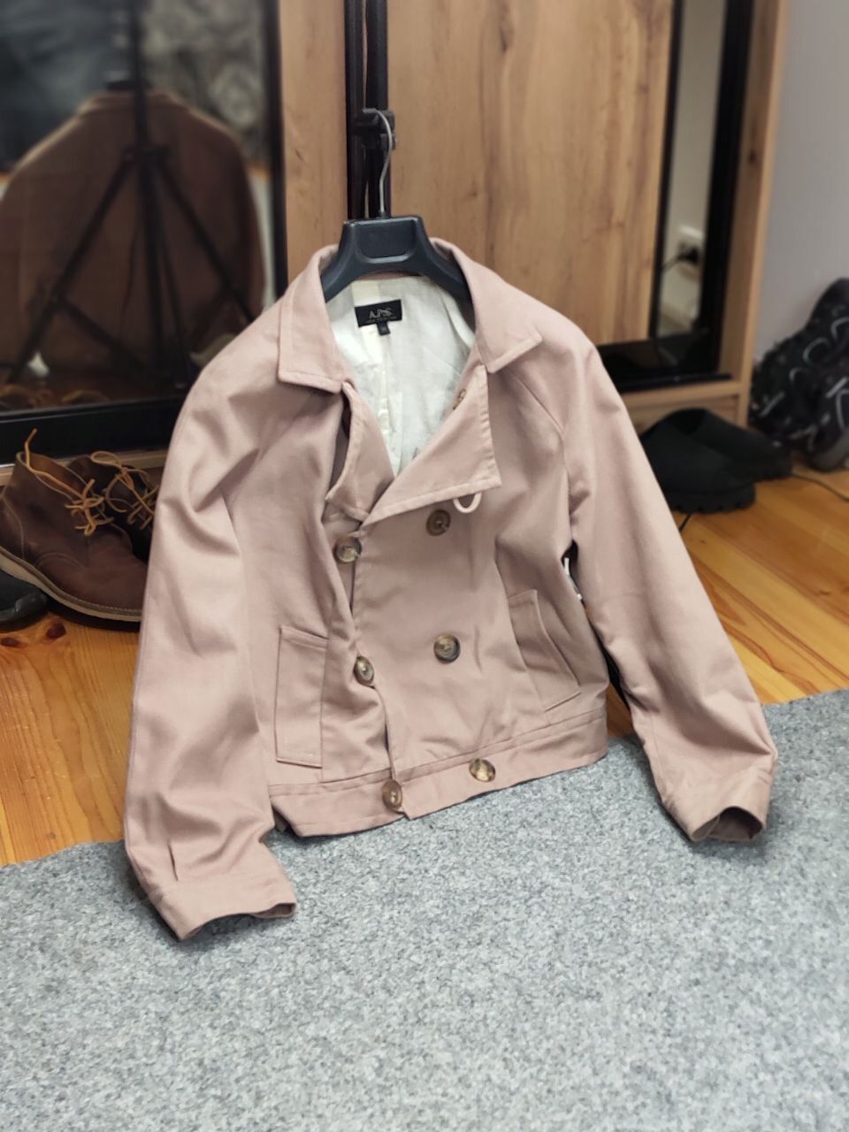 A.P.C. A.P.C. Paris Womens Double Breasted Cotton Short Coat Jacket Size S / US 4 / IT 40 - 22 Thumbnail