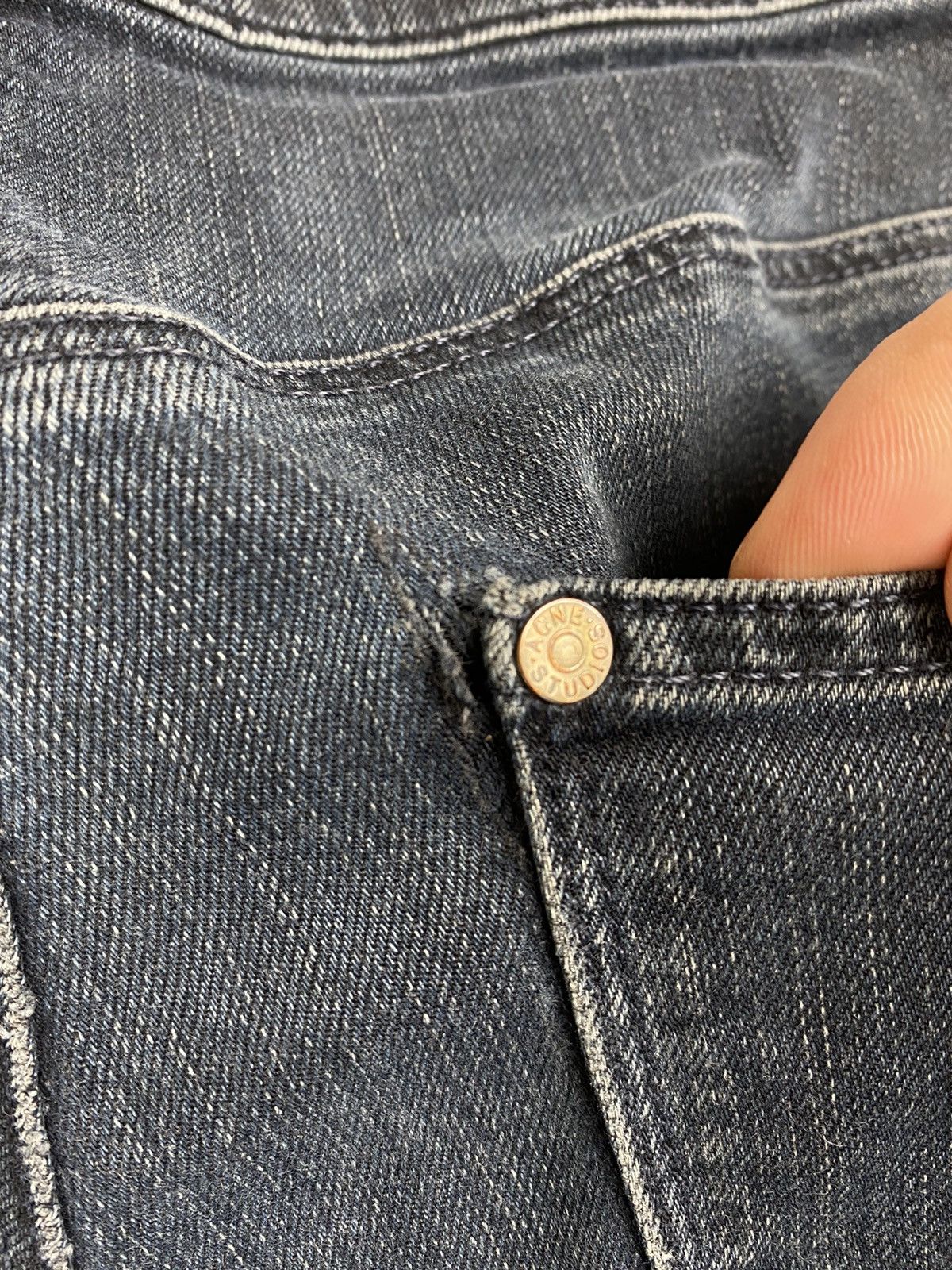 Acne Studios Acne Studios Max Man Ray Hype Luxury Jeans Size US 31 - 9 Thumbnail