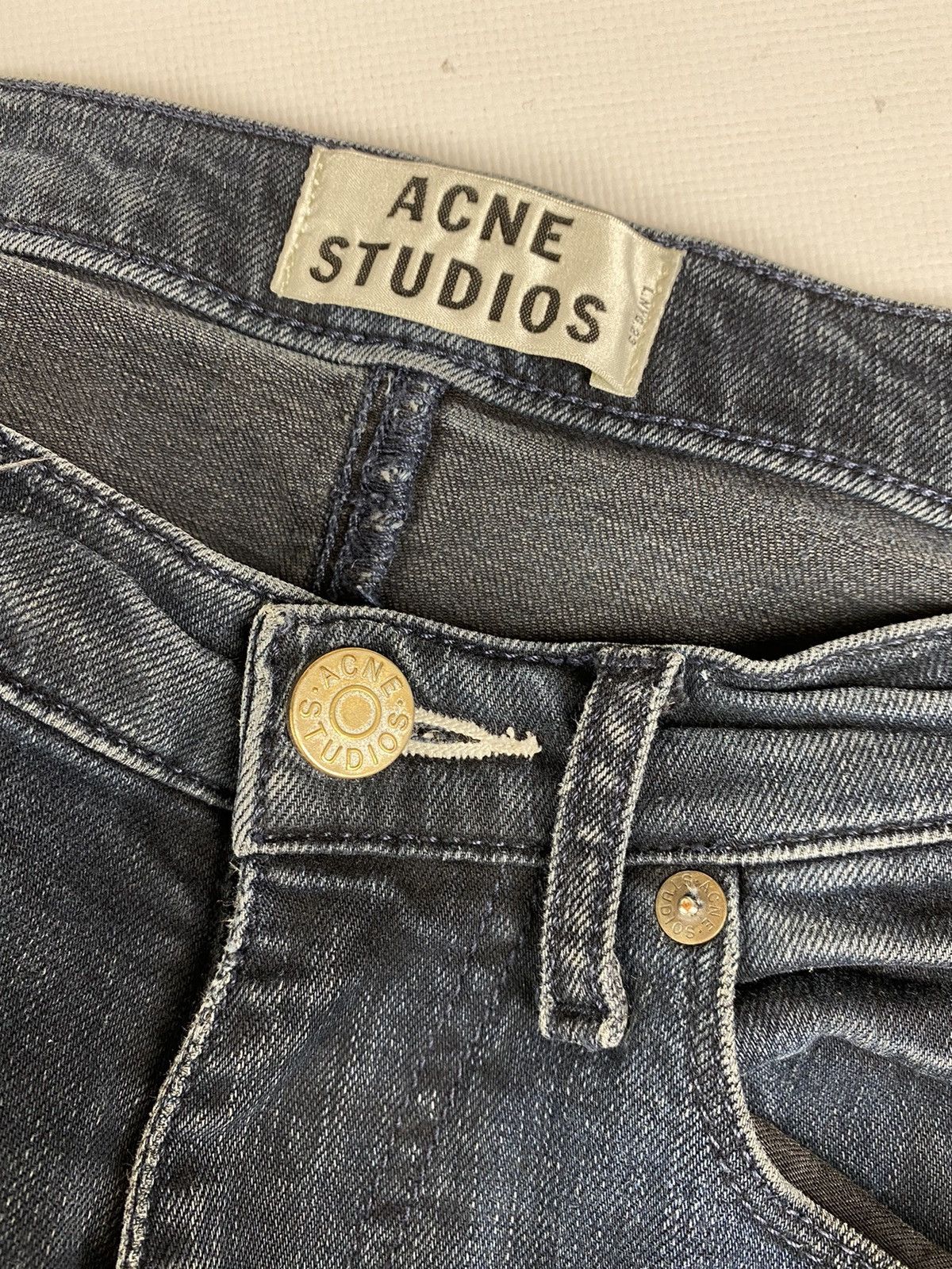 Acne Studios Acne Studios Max Man Ray Hype Luxury Jeans Size US 31 - 10 Thumbnail