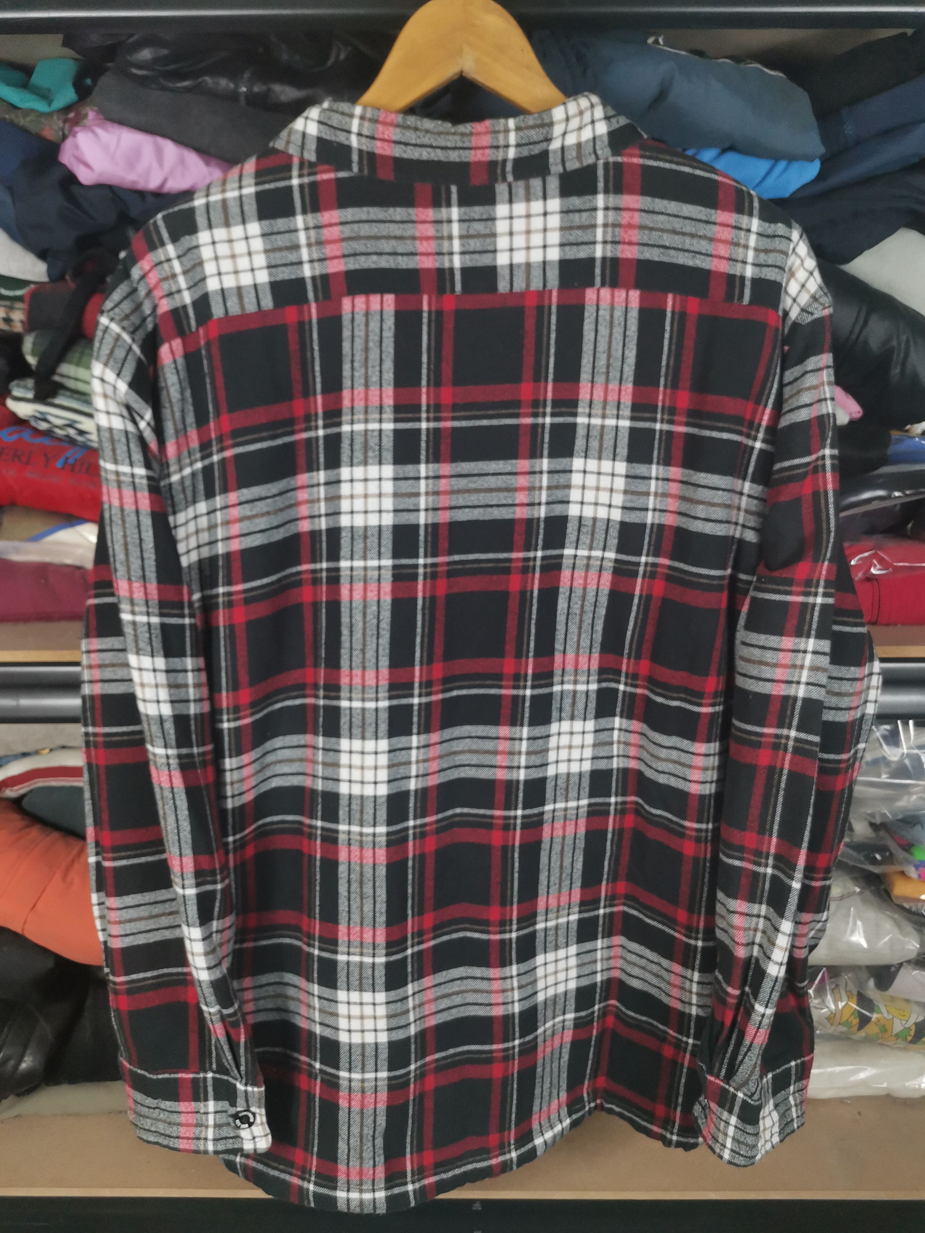 Converse Vintage Converse Plaid Flannel Shirt Jacket Size US XL / EU 56 / 4 - 4 Thumbnail
