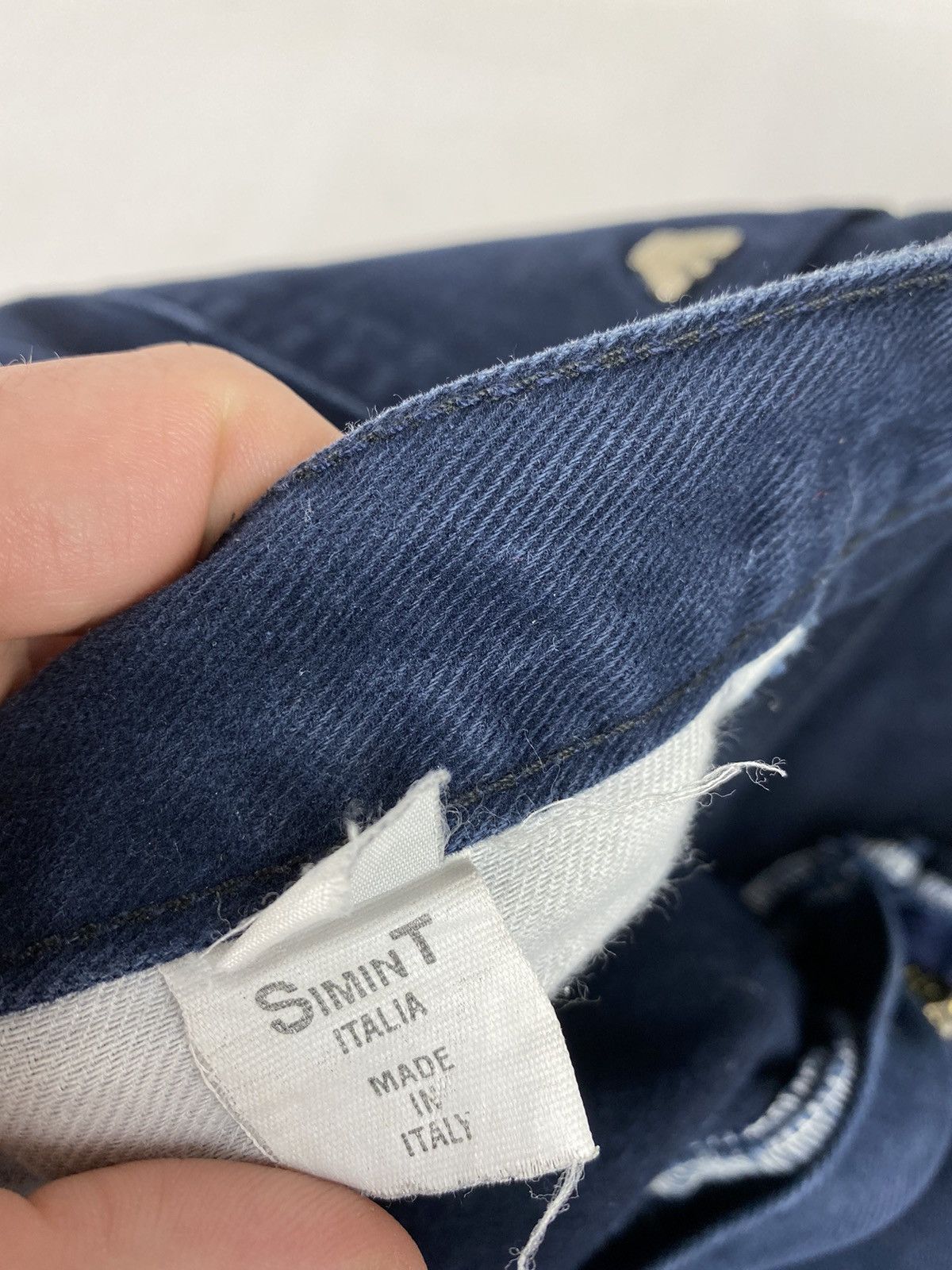 Armani Mens Vintage 90s Armani Jeans Denim Pants Rare Size W36 Size US 36 / EU 52 - 14 Thumbnail