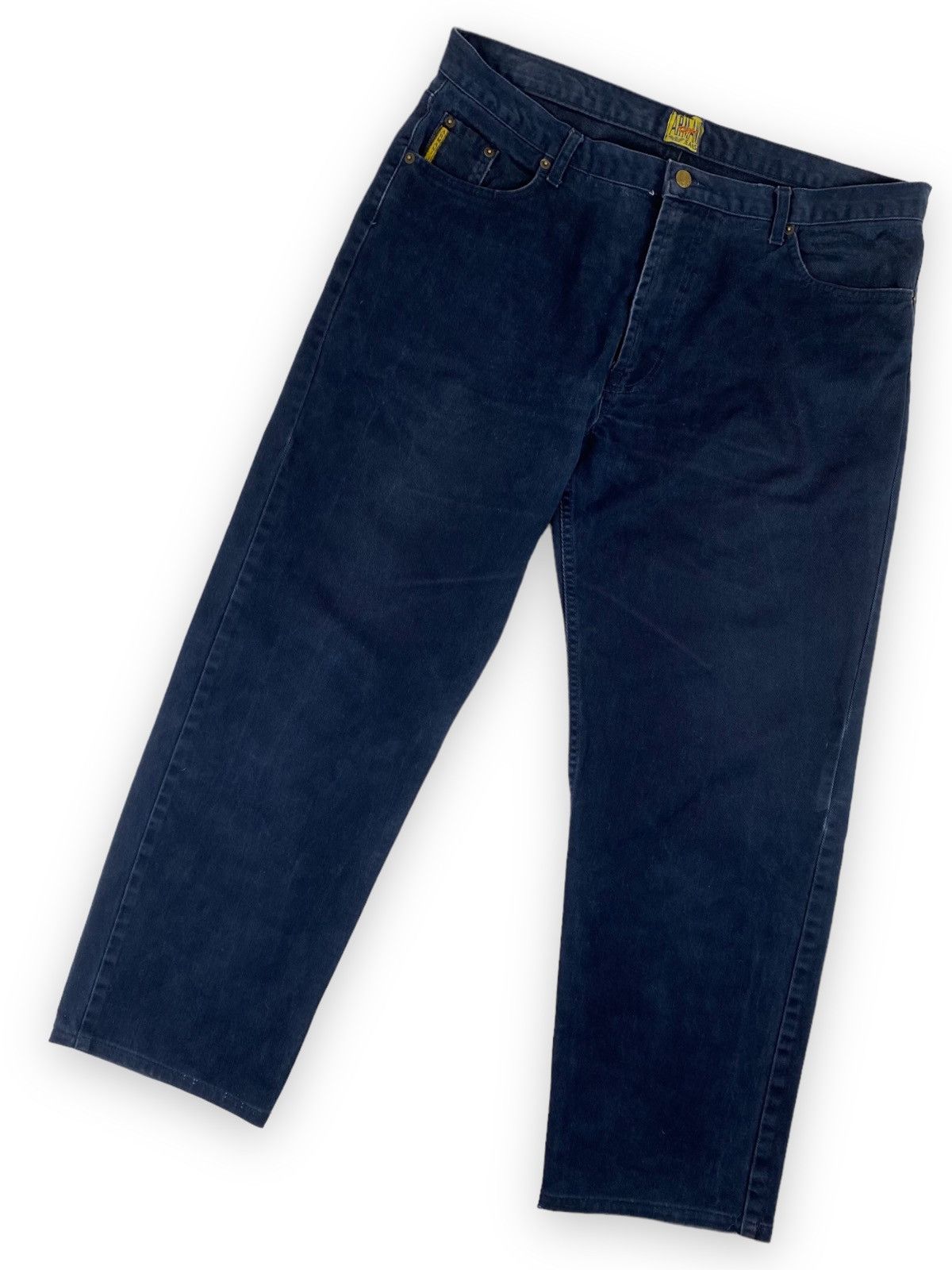 Armani Mens Vintage 90s Armani Jeans Denim Pants Rare Size W36 Size US 36 / EU 52 - 7 Thumbnail