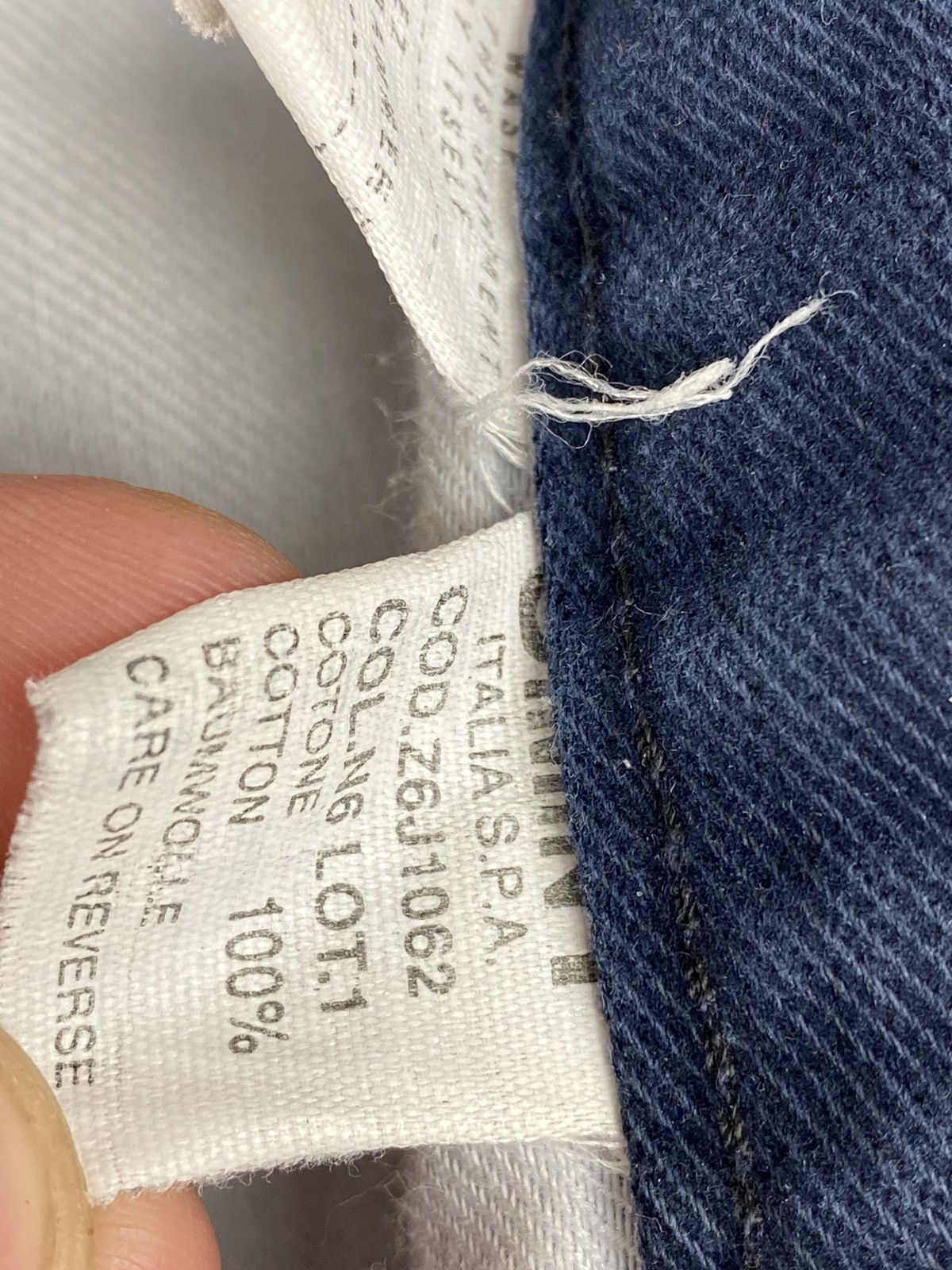 Armani Mens Vintage 90s Armani Jeans Denim Pants Rare Size W36 Size US 36 / EU 52 - 15 Thumbnail