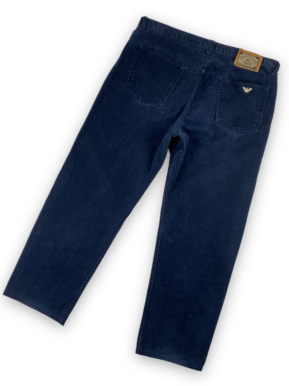 Armani Mens Vintage 90s Armani Jeans Denim Pants Rare Size W36 Size US 36 / EU 52 - 3 Thumbnail