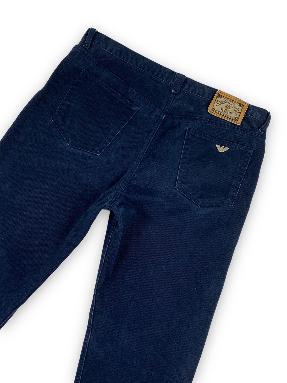 Armani Mens Vintage 90s Armani Jeans Denim Pants Rare Size W36 Size US 36 / EU 52 - 2 Thumbnail