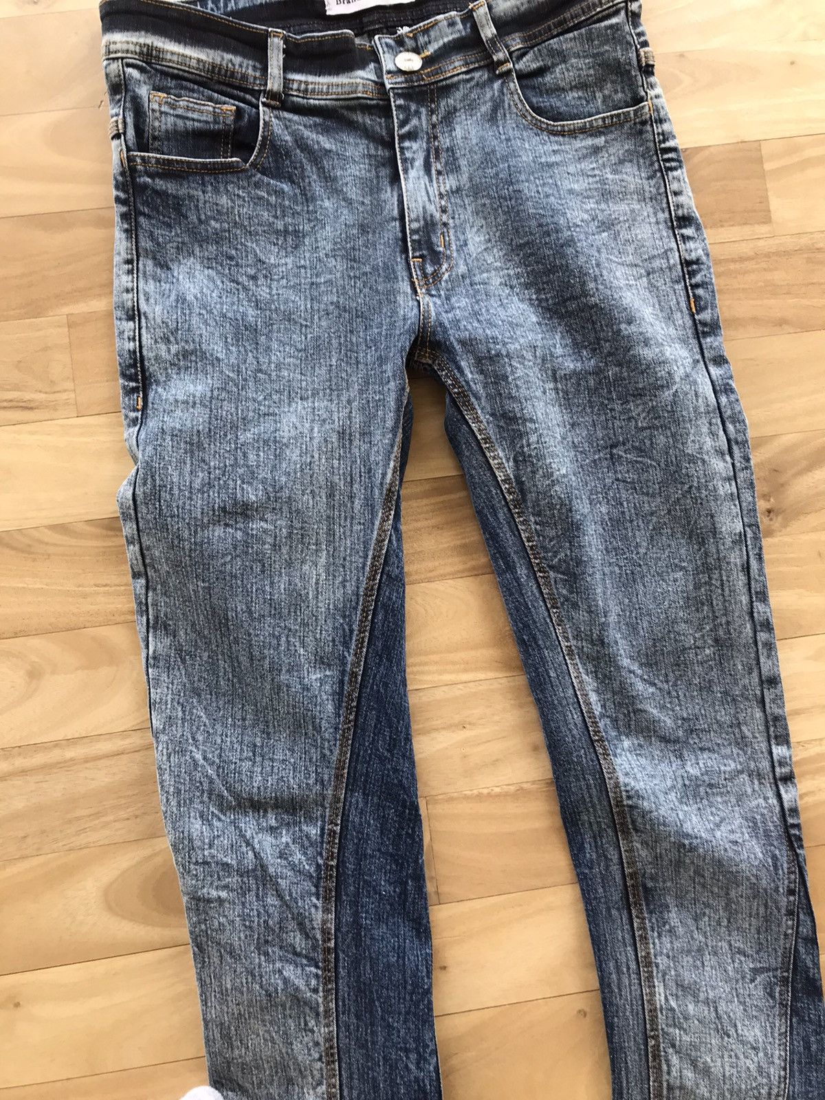 Vintage Flare Denim Light Wash Size US 26 / EU 42 - 2 Thumbnail