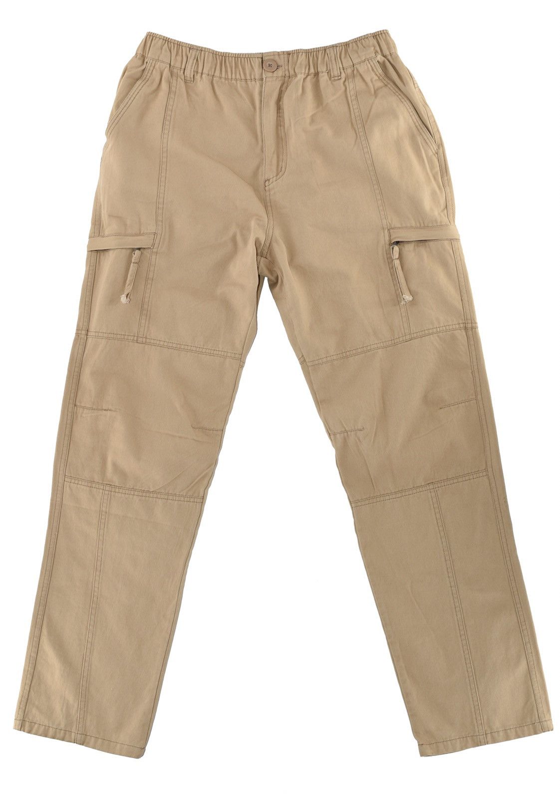 Japanese Brand Zip cargo pants tan Size US 34 / EU 50 - 5 Thumbnail