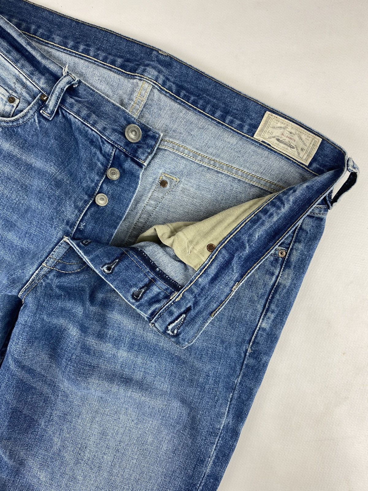 Allsaints Mens Allsaints Jeans Denim Pants Size W34 Size US 34 / EU 50 - 11 Thumbnail
