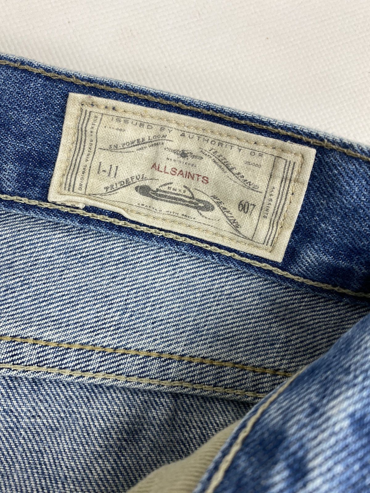 Allsaints Mens Allsaints Jeans Denim Pants Size W34 Size US 34 / EU 50 - 13 Thumbnail