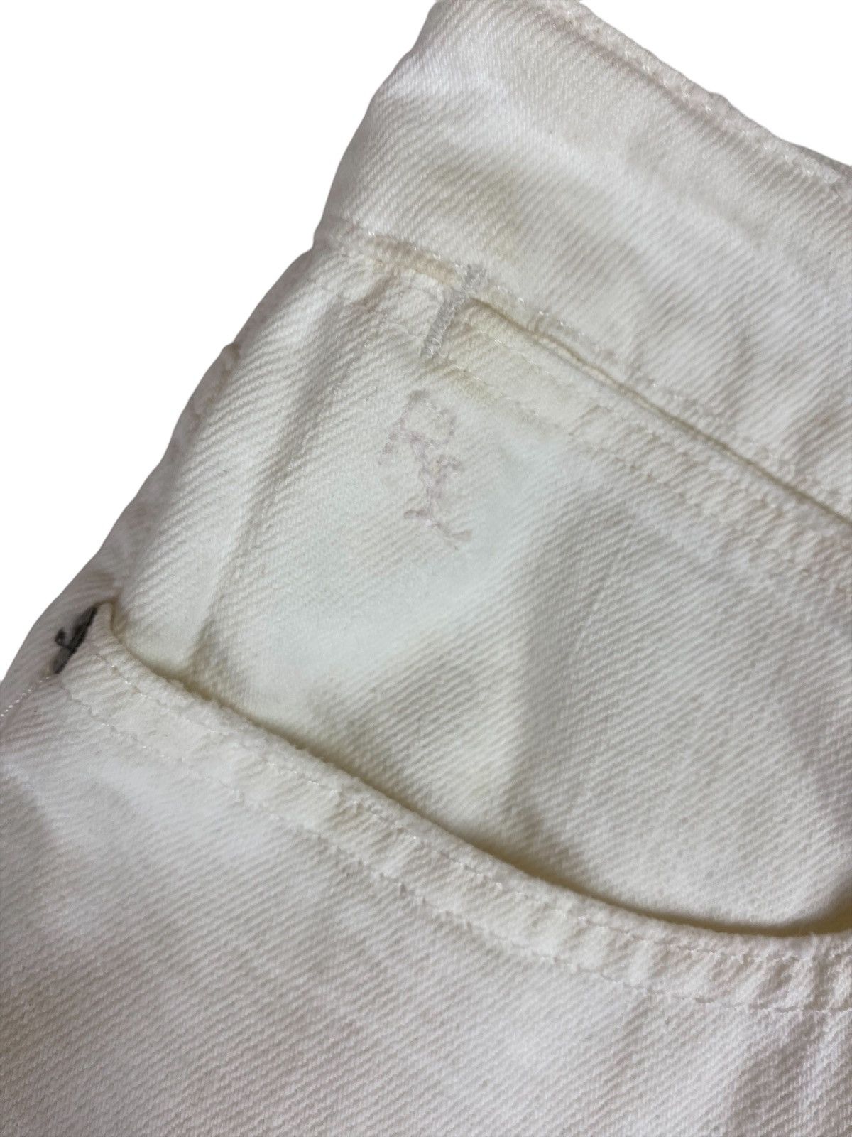 Polo Ralph Lauren × Ralph Lauren × Vintage Mens Polo Ralph Lauren White Denim Jeans Pants Size W31 Size US 31 - 8 Thumbnail