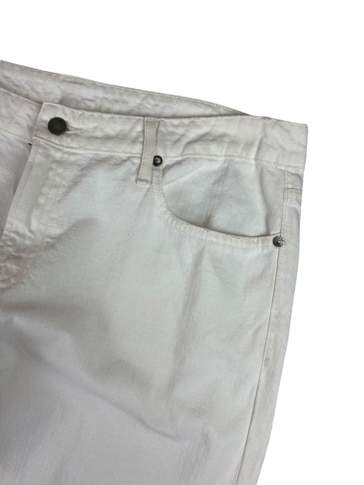 Polo Ralph Lauren × Ralph Lauren × Vintage Mens Polo Ralph Lauren White Denim Jeans Pants Size W31 Size US 31 - 9 Thumbnail