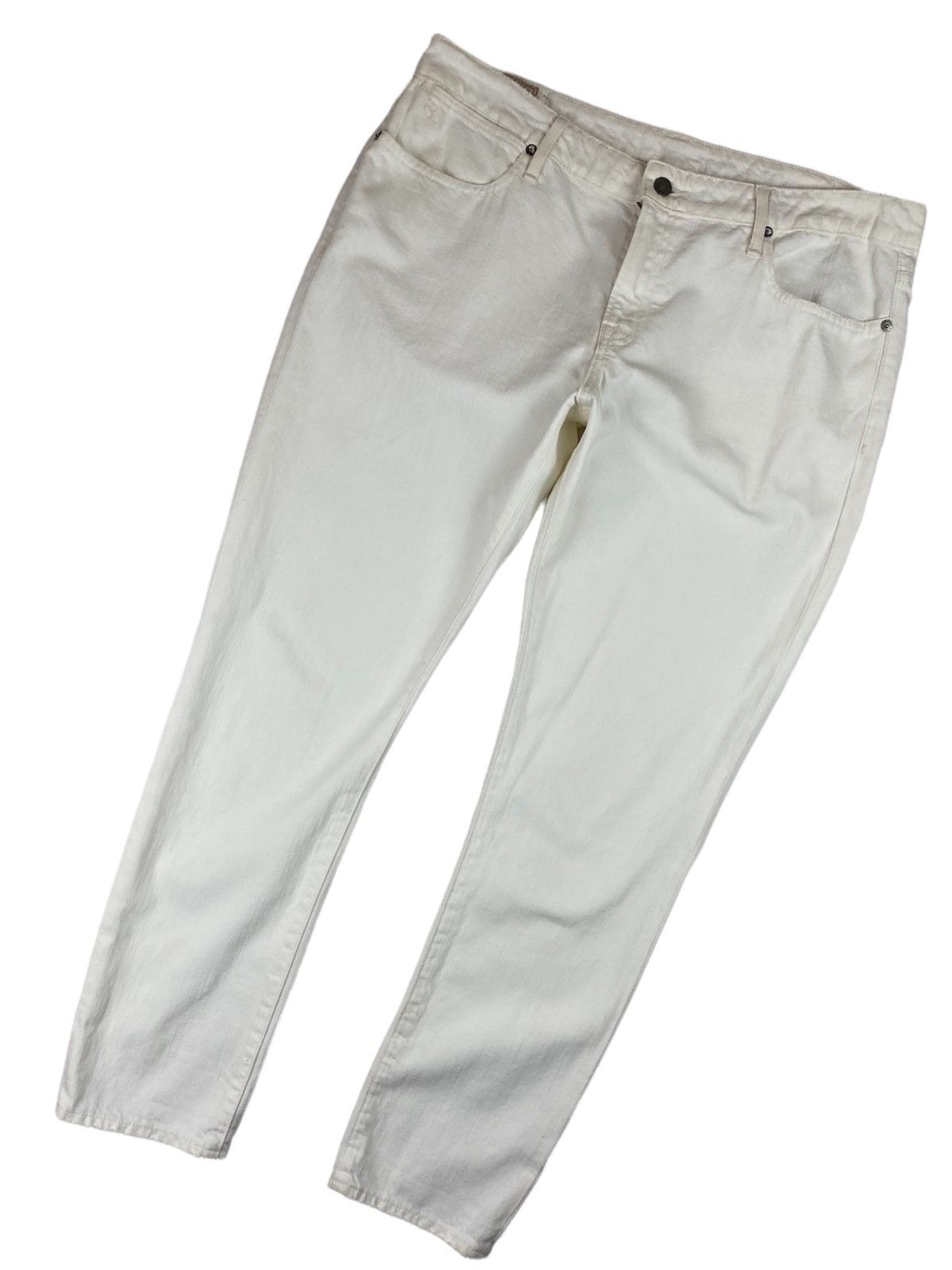 Polo Ralph Lauren × Ralph Lauren × Vintage Mens Polo Ralph Lauren White Denim Jeans Pants Size W31 Size US 31 - 5 Thumbnail