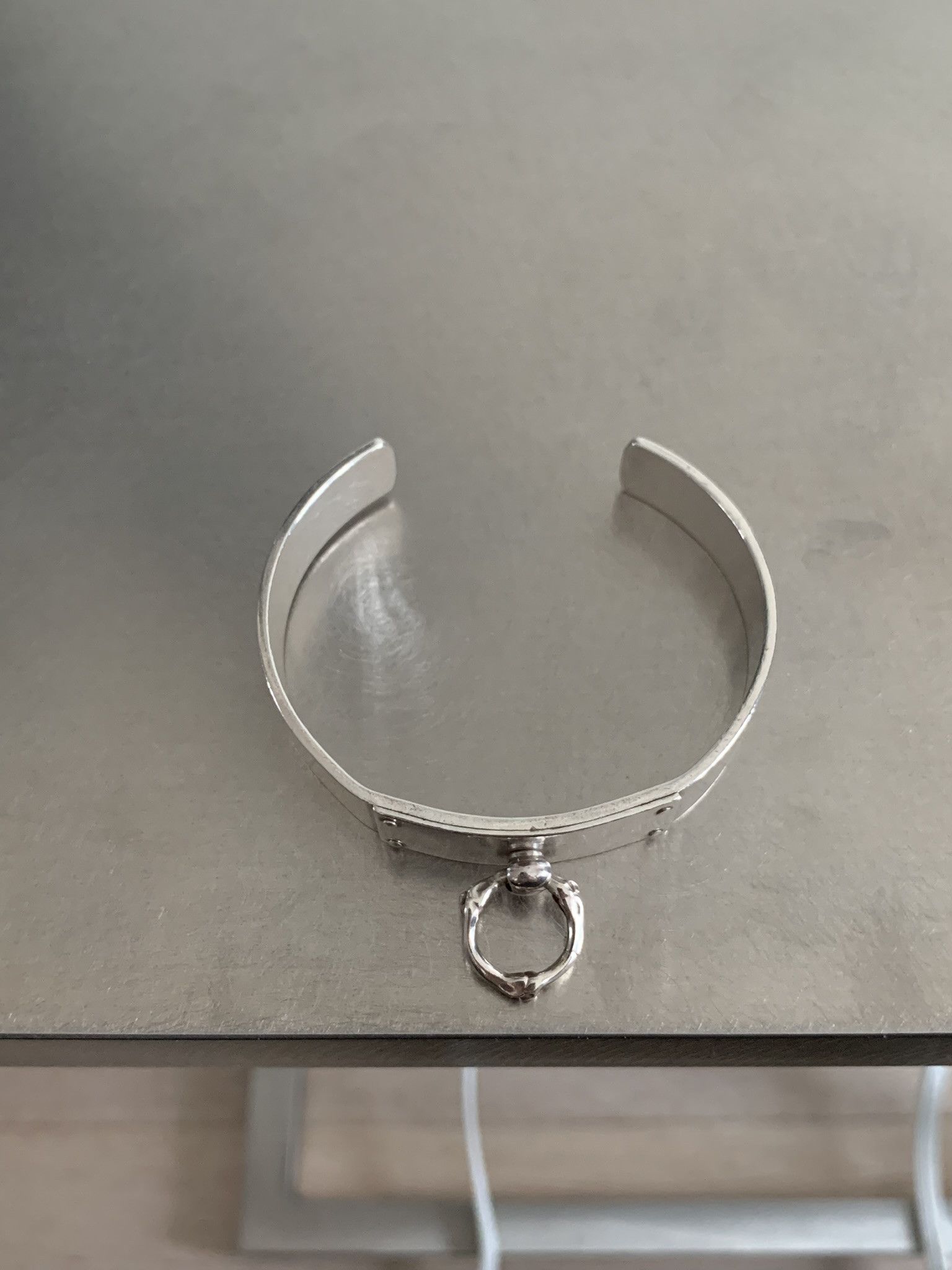 Takahiromiyashita The Soloist. Soloist AW20 925 Silver Bone Ring Cuff Bracelet Size ONE SIZE - 2 Thumbnail