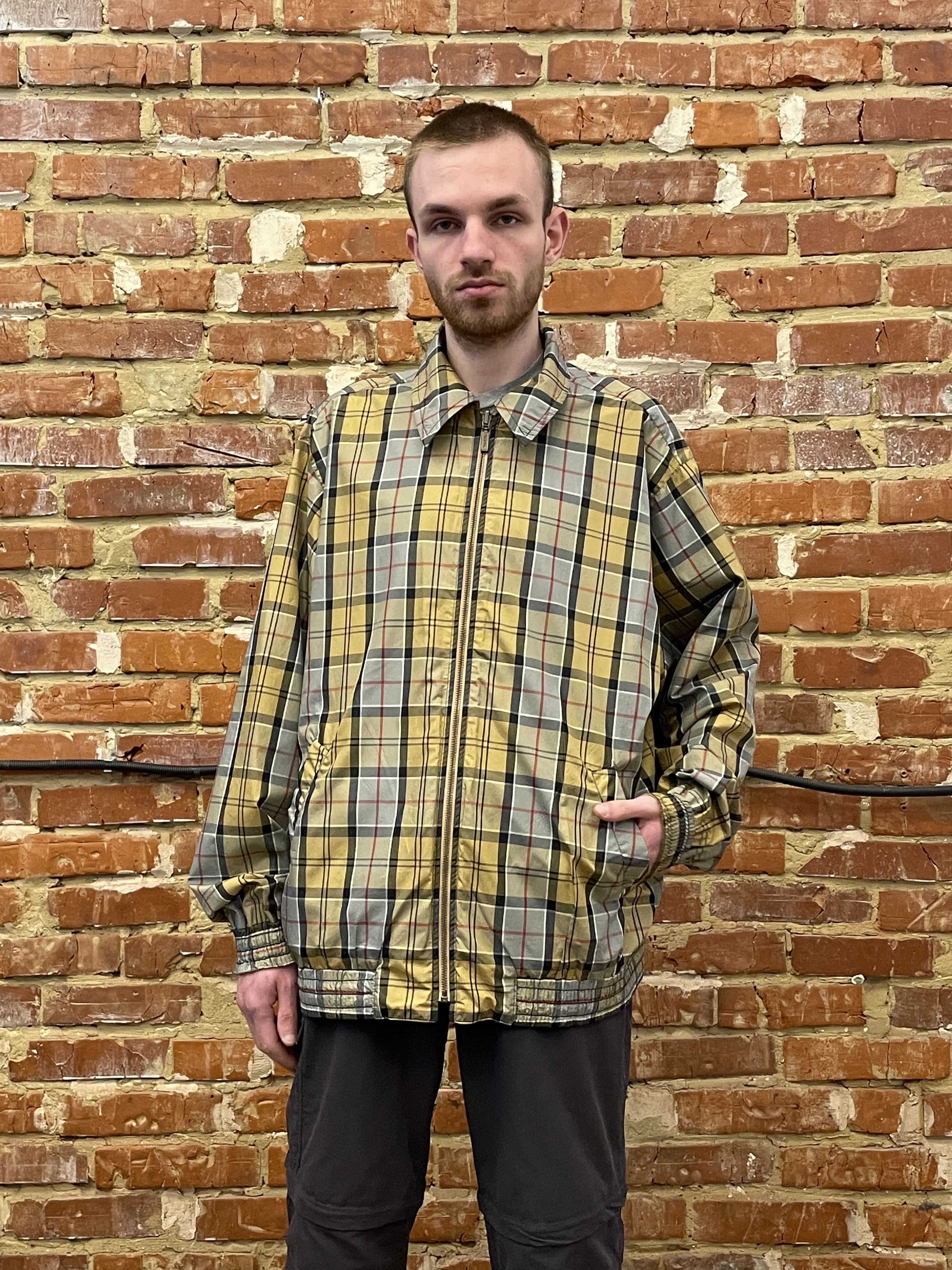 Vintage Reversible Barbour Tartan Check Jacket