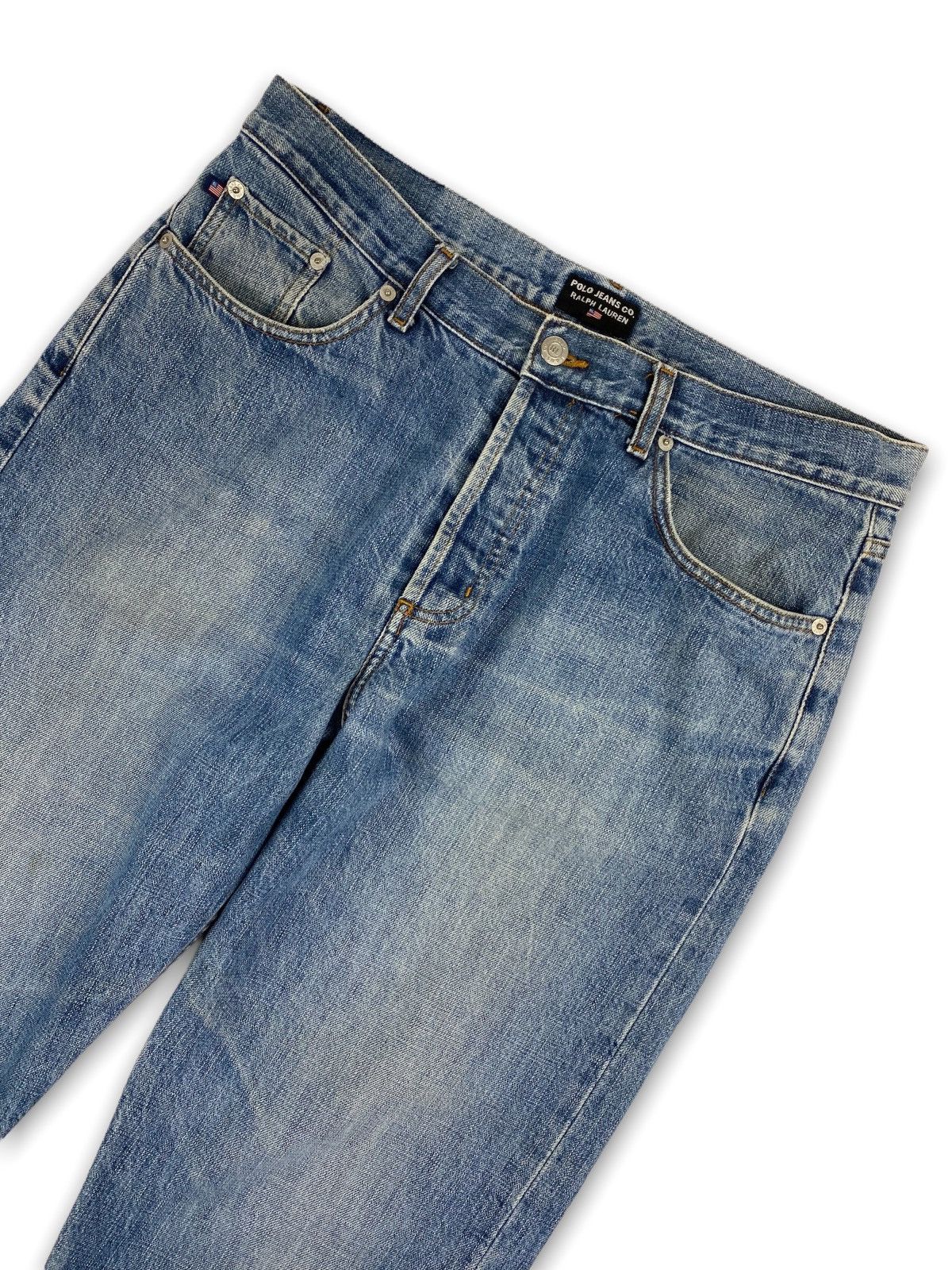 Polo Ralph Lauren Vintage Polo Ralph Lauren Denim Jeans Pants Size 34x32 Size US 34 / EU 50 - 7 Thumbnail