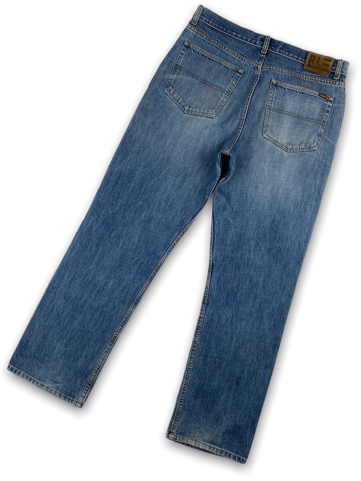 Polo Ralph Lauren Vintage Polo Ralph Lauren Denim Jeans Pants Size 34x32 Size US 34 / EU 50 - 3 Thumbnail