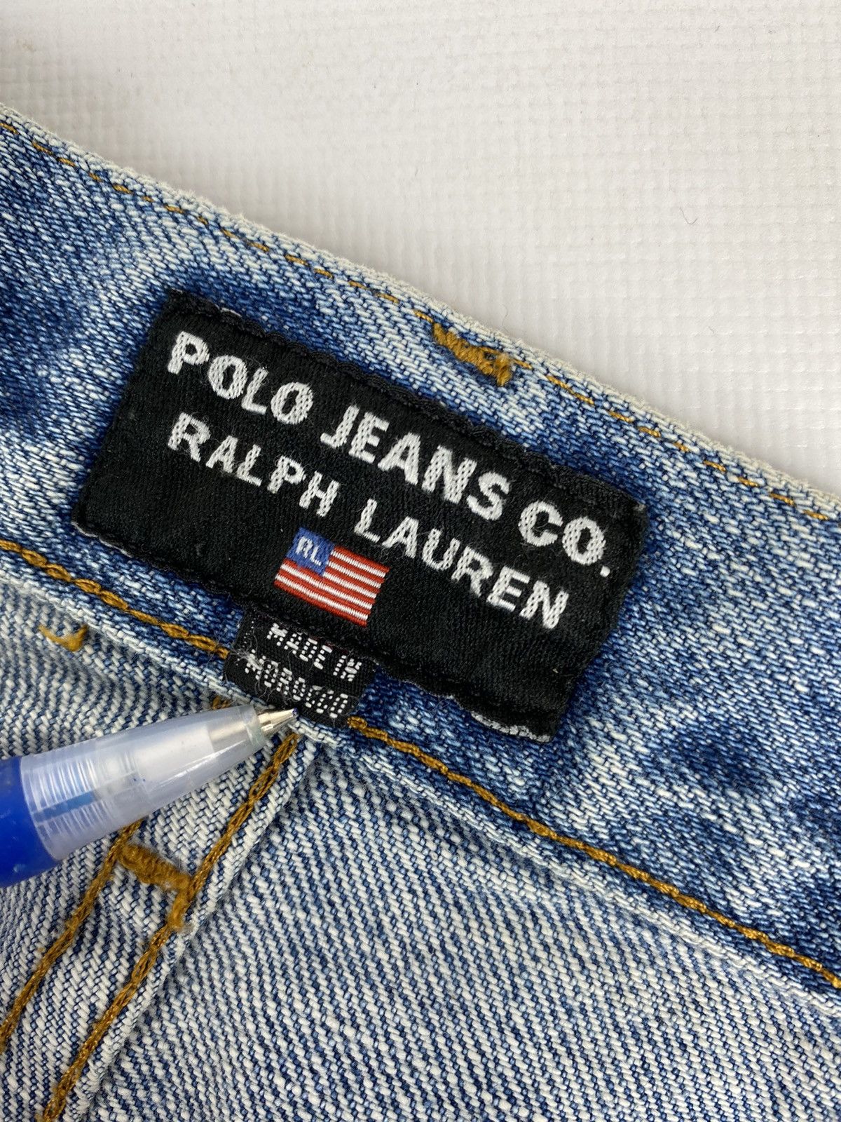 Polo Ralph Lauren Vintage Polo Ralph Lauren Denim Jeans Pants Size 34x32 Size US 34 / EU 50 - 13 Thumbnail