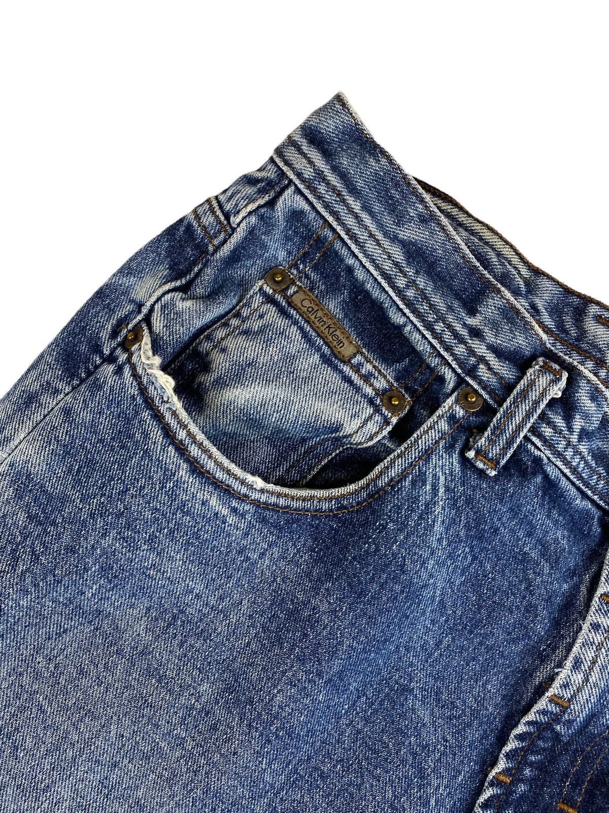 Calvin Klein Vintage Calvin Klein Jeans Denim Pants Made In USA Size US 33 - 12 Thumbnail