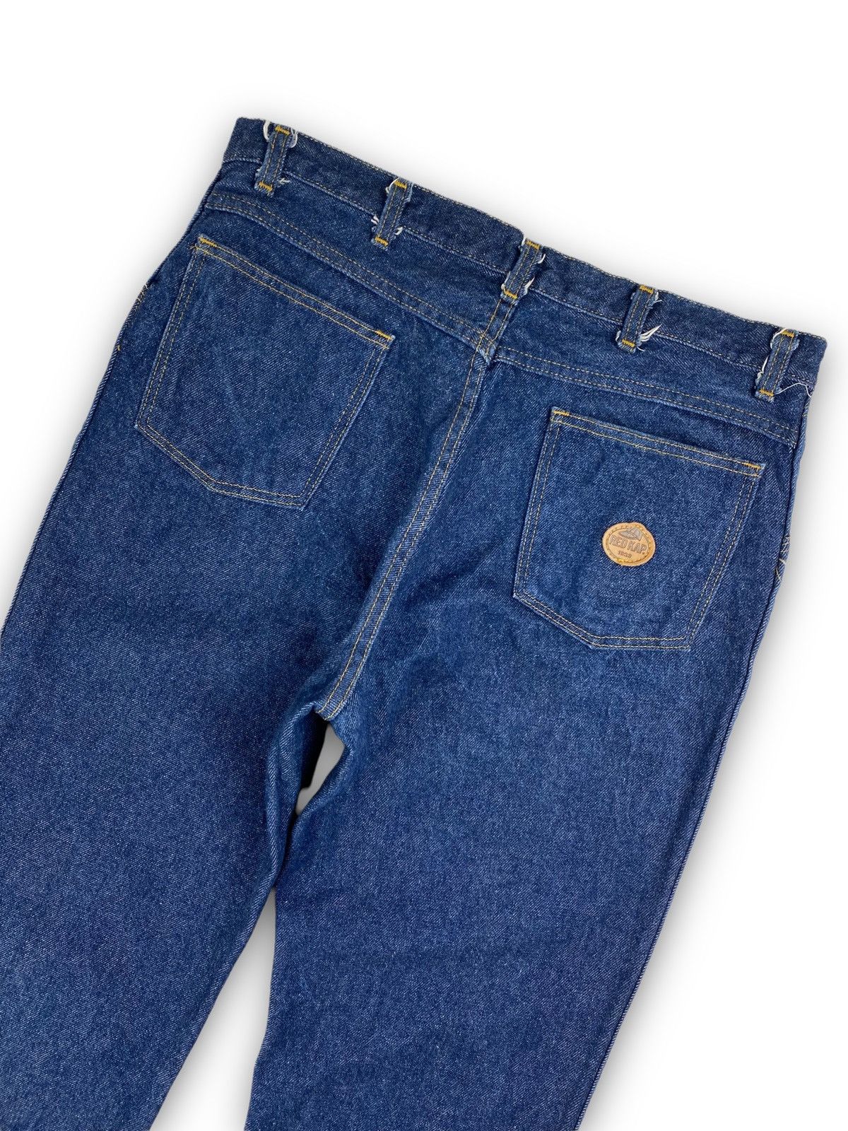Vintage Mens Vintage Red Kap Jeans Denim Pants Size W36 L 36 Size US 36 / EU 52 - 1 Thumbnail