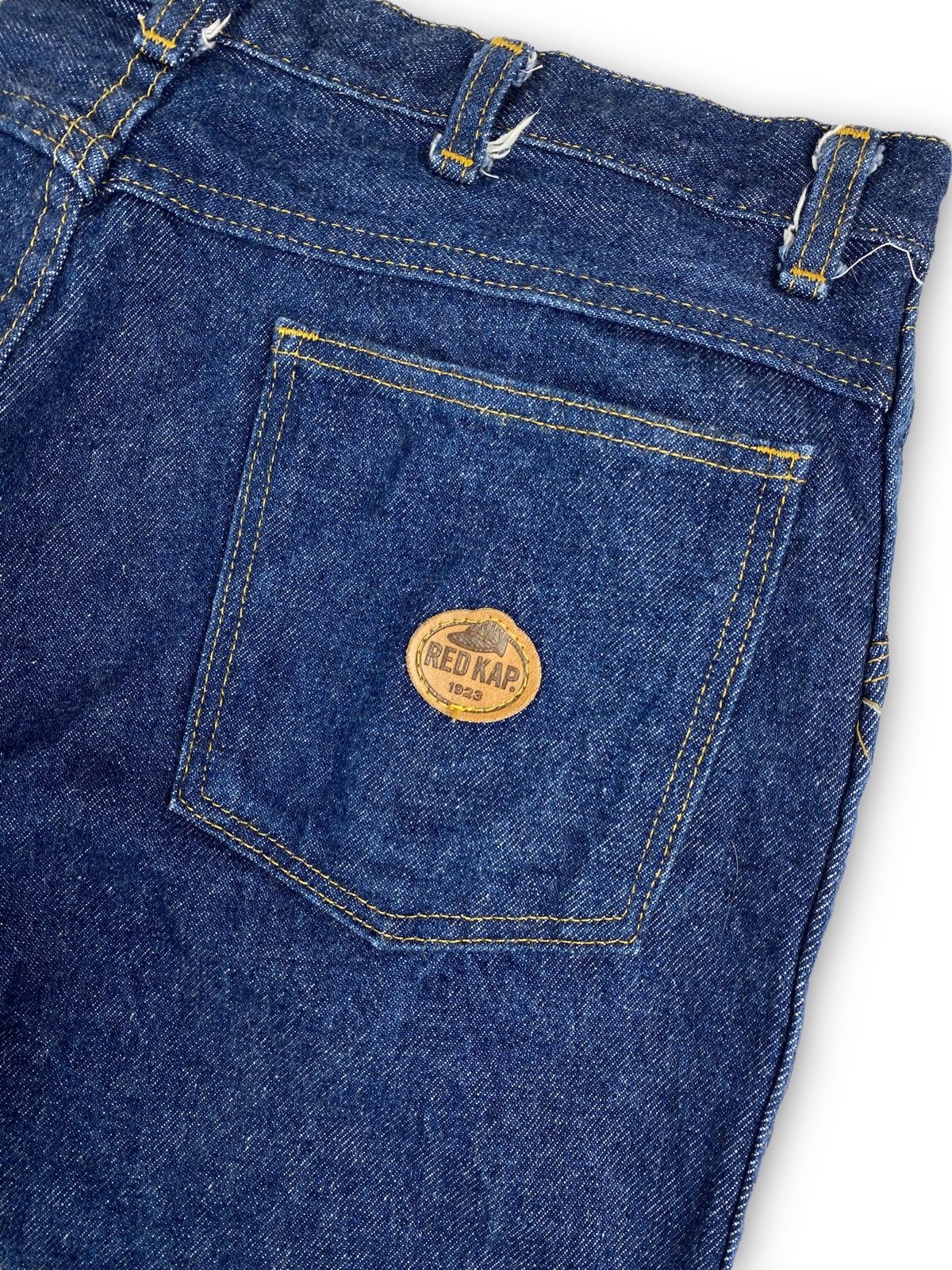 Vintage Mens Vintage Red Kap Jeans Denim Pants Size W36 L 36 Size US 36 / EU 52 - 2 Thumbnail