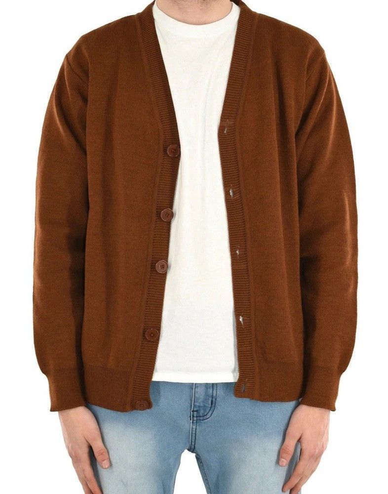 Vintage Everyday Cardigan Rust Size US XS / EU 42 / 0 - 2 Thumbnail