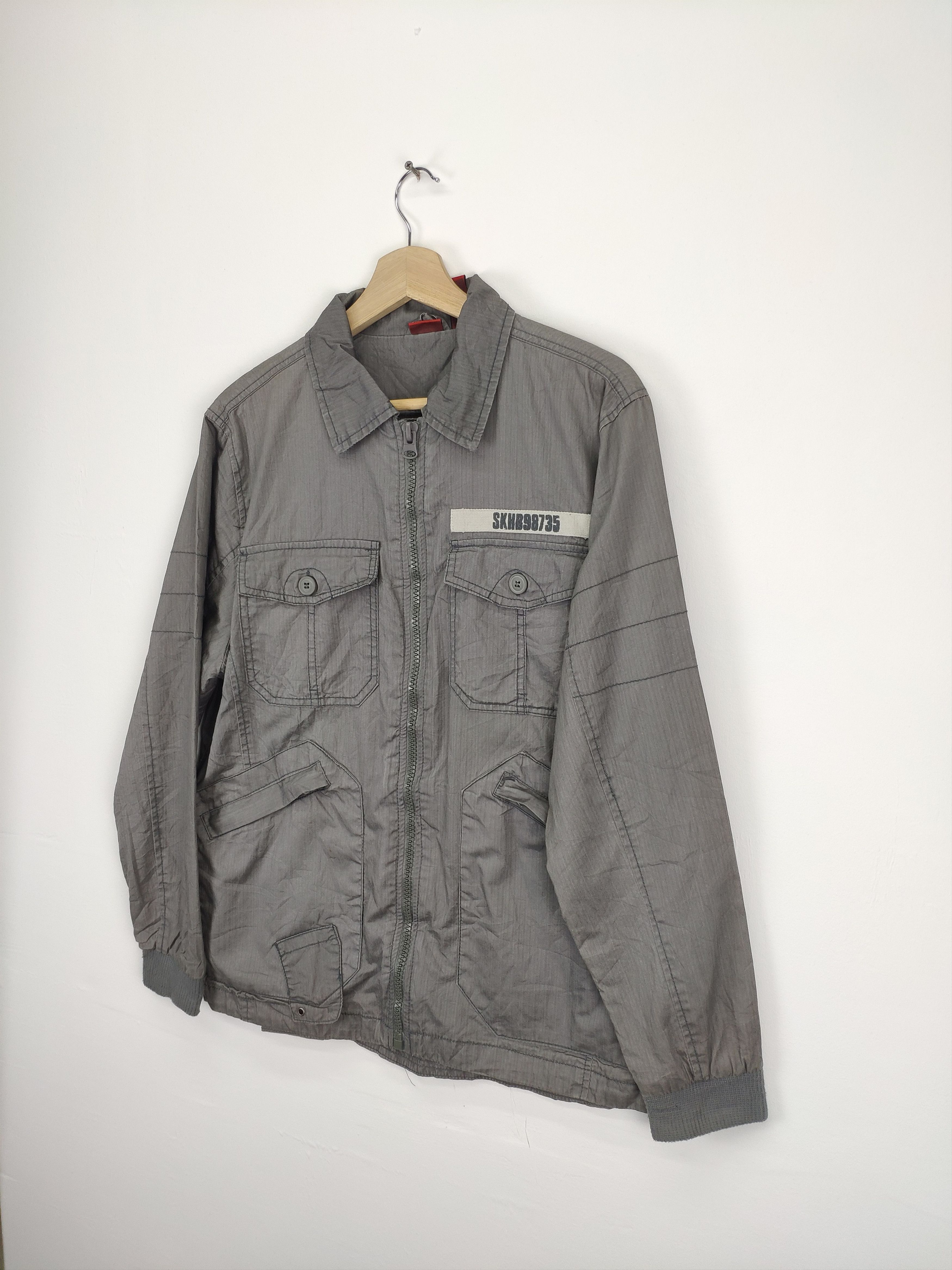 Vintage Vintage Jacket Army Style by SKHUABAN Size US M / EU 48-50 / 2 - 2 Thumbnail