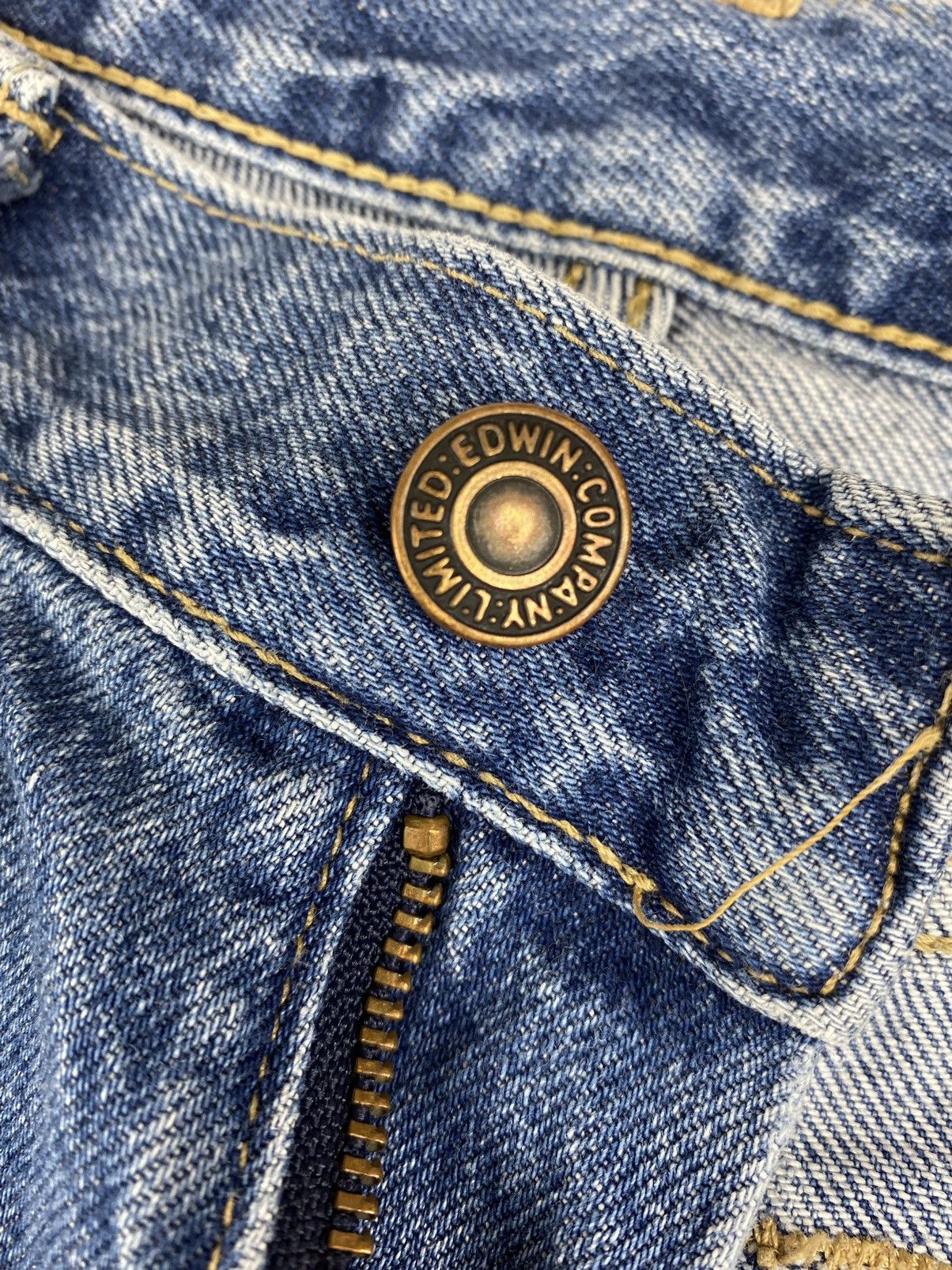 Edwin × Japanese Brand × Vintage Vintage Japanese Bread Edwin Jeans Denim Size W28 L34 Size US 28 / EU 44 - 8 Thumbnail