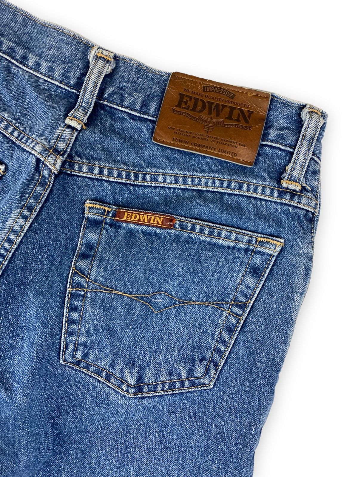 Edwin × Japanese Brand × Vintage Vintage Japanese Bread Edwin Jeans Denim Size W28 L34 Size US 28 / EU 44 - 3 Thumbnail