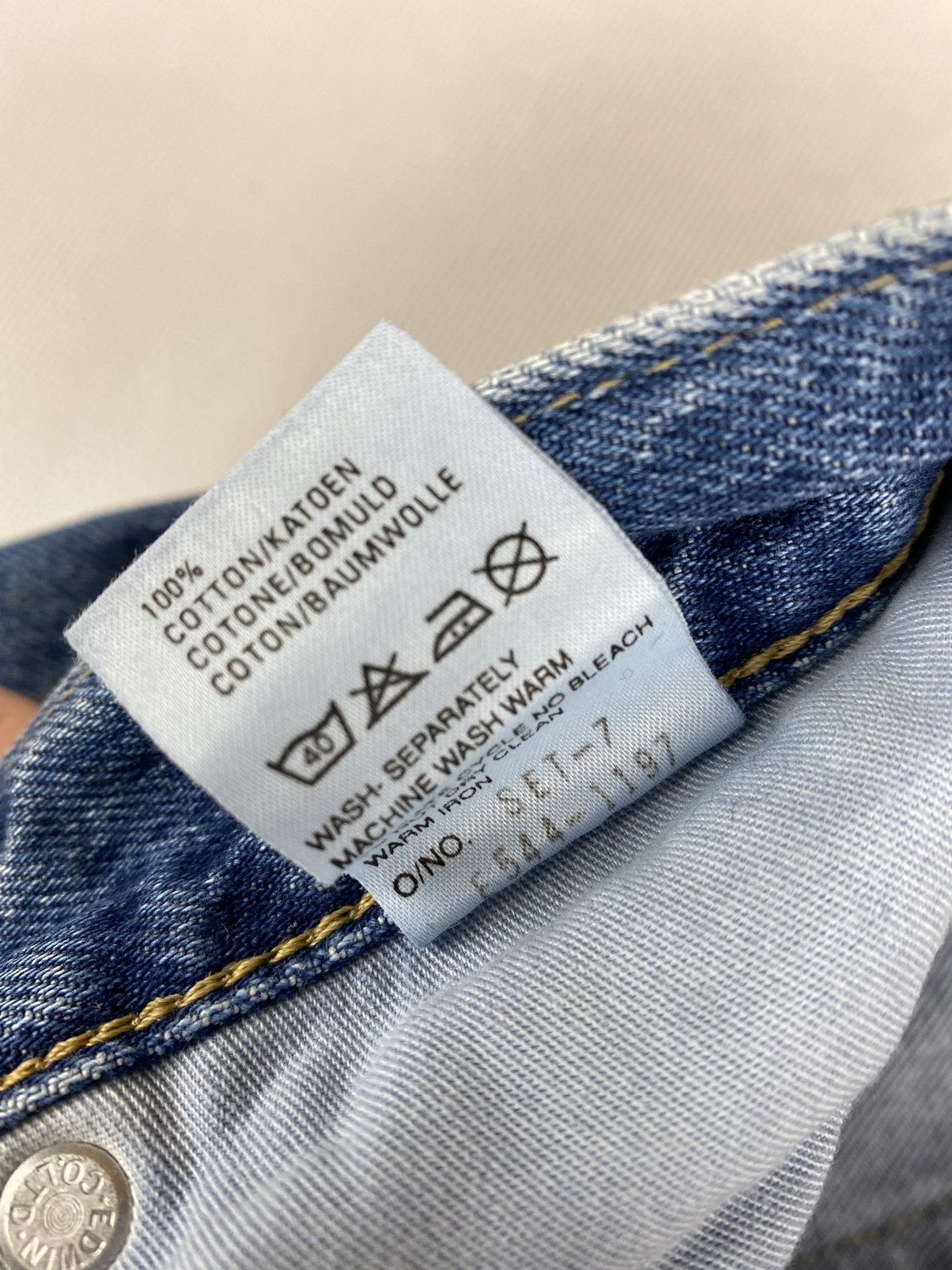 Edwin × Japanese Brand × Vintage Vintage Japanese Bread Edwin Jeans Denim Size W28 L34 Size US 28 / EU 44 - 10 Thumbnail