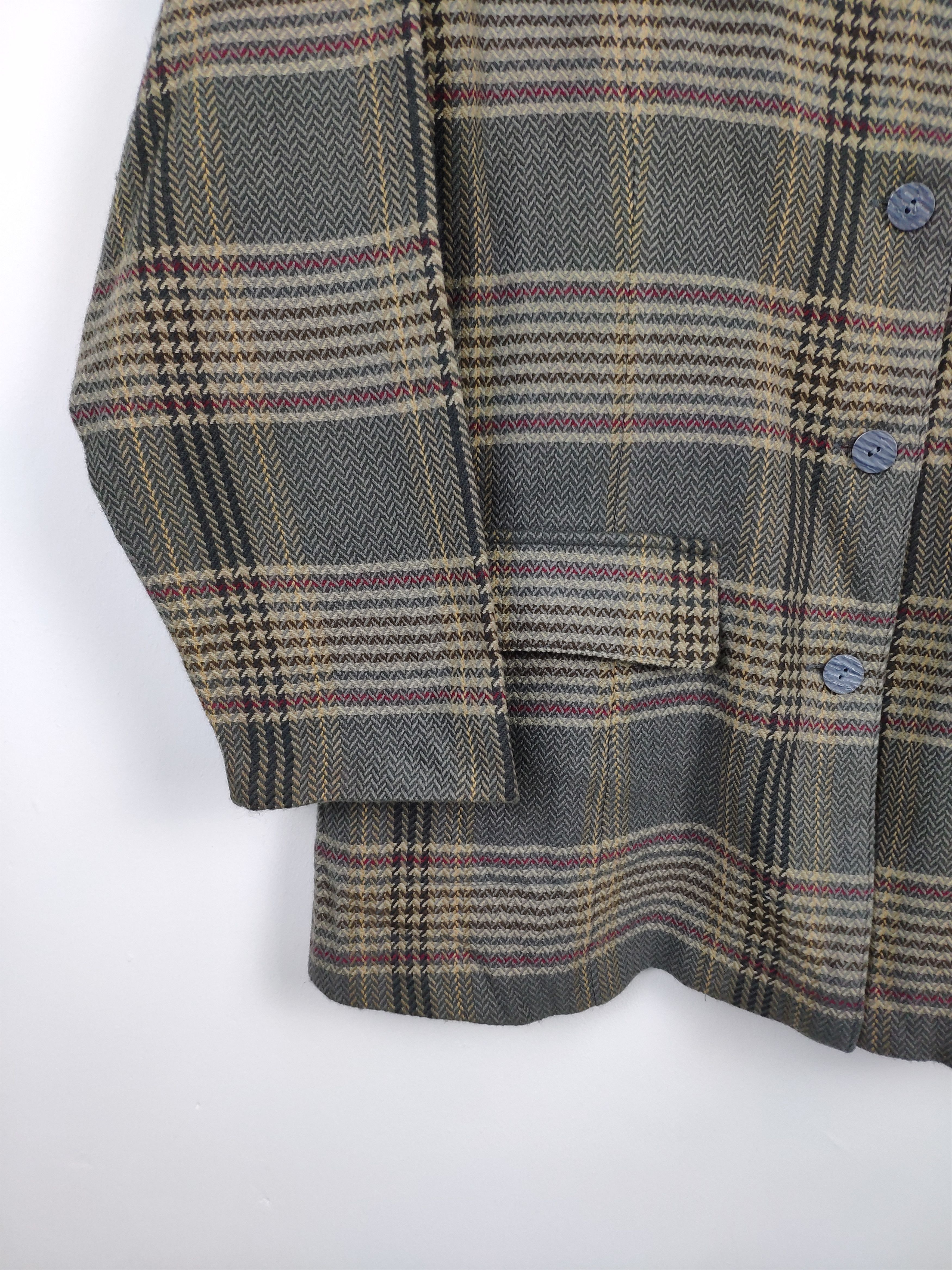 Japanese Brand × Vintage Steal 💥 Vintage Chore Jacket Checkered Button Up Size US M / EU 48-50 / 2 - 5 Thumbnail