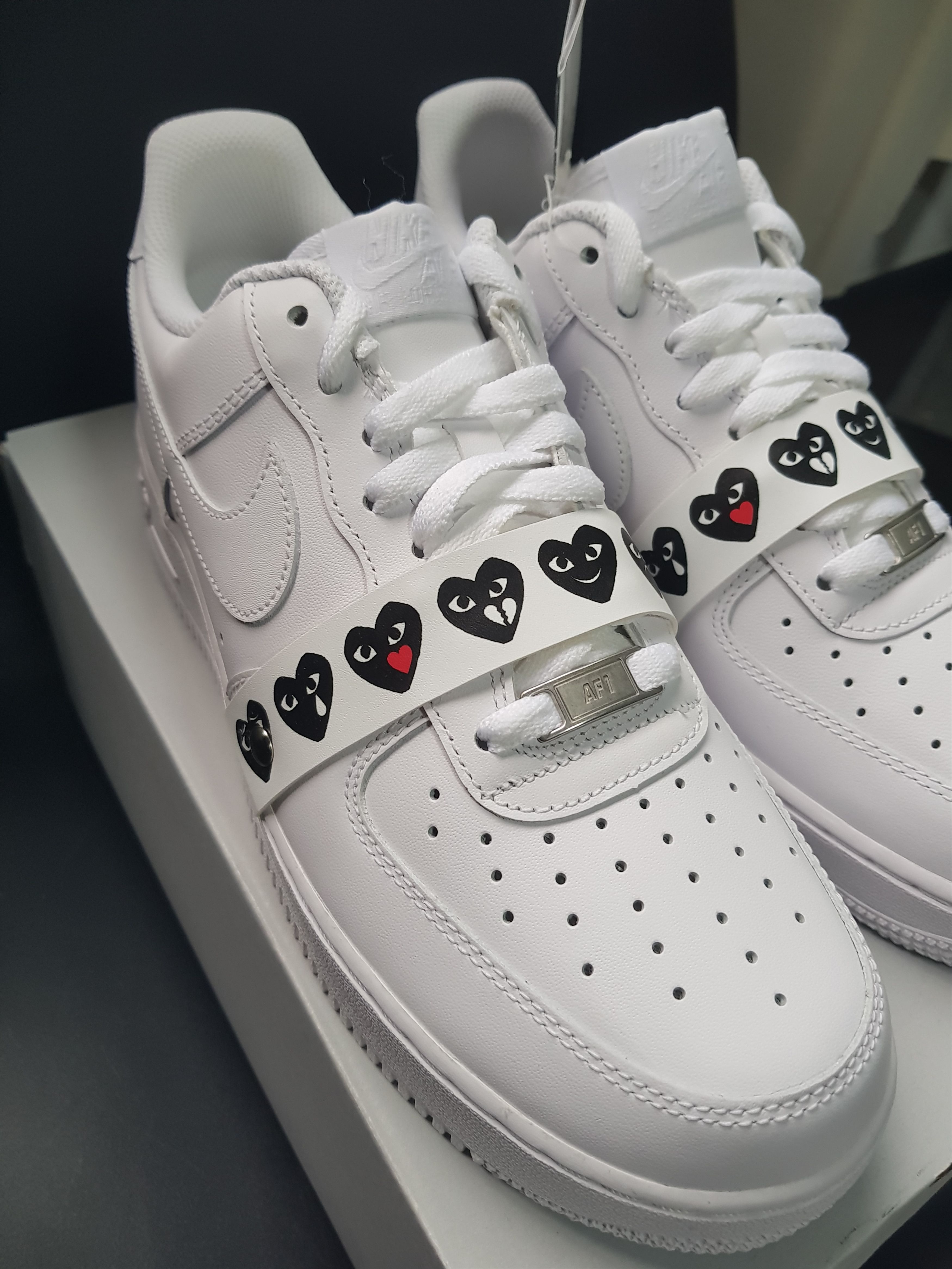 Comme des Garcons Nike CDG x Nike Air Force 1 EMOJI Rare Brand New Grailed