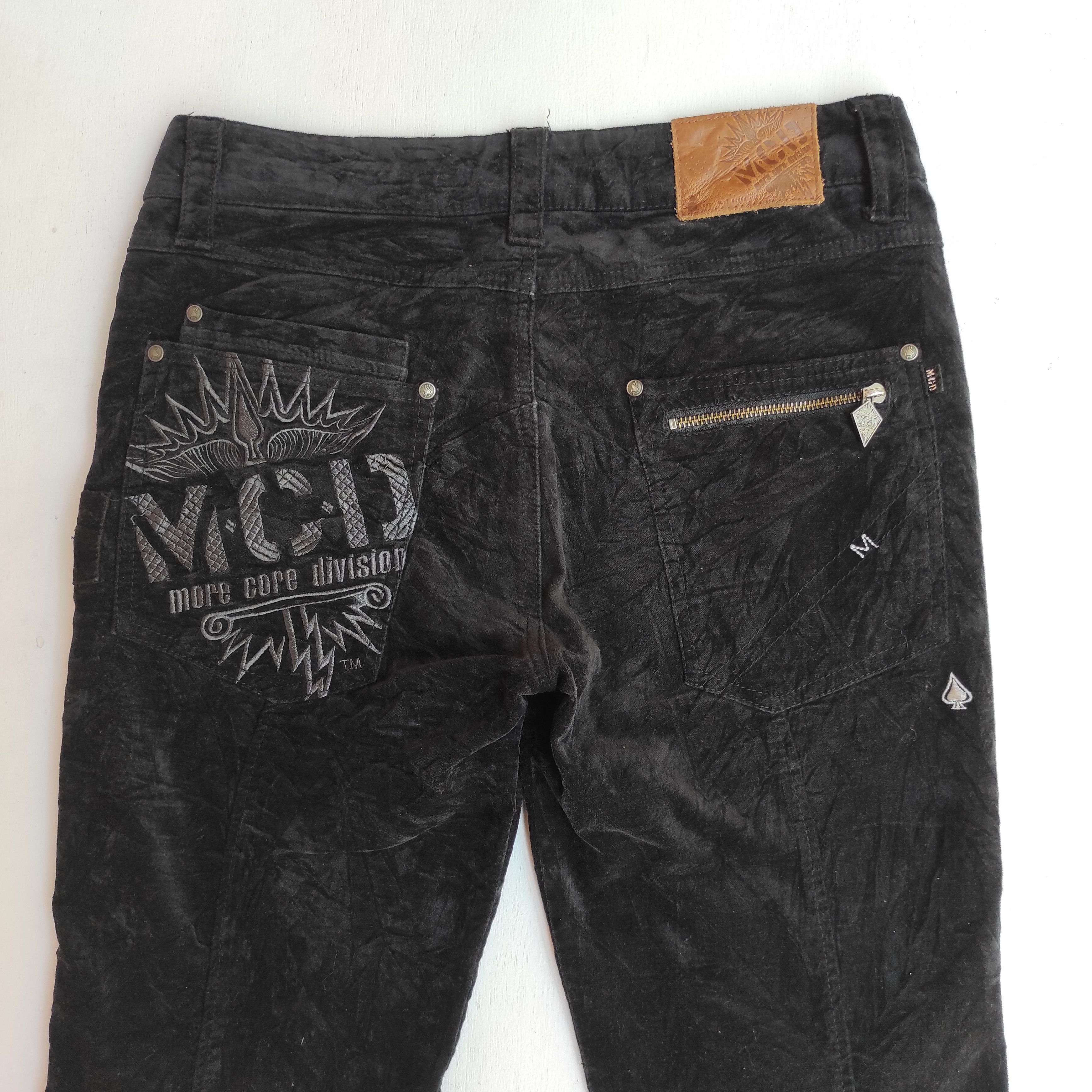 Hysteric Glamour More Core Division MCD Corduroy Velvet Pants Size US 30 / EU 46 - 2 Thumbnail