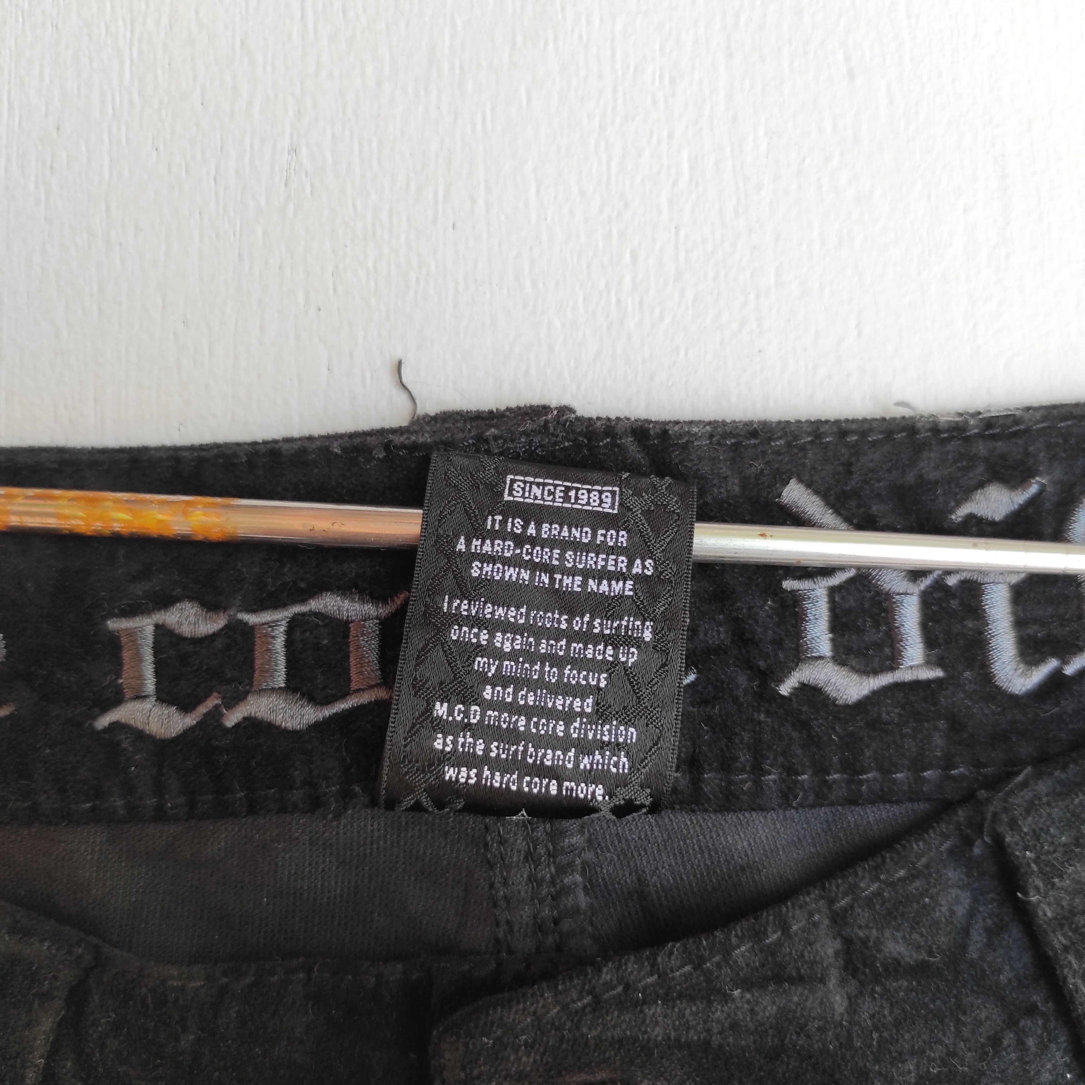 Hysteric Glamour More Core Division MCD Corduroy Velvet Pants Size US 30 / EU 46 - 10 Thumbnail