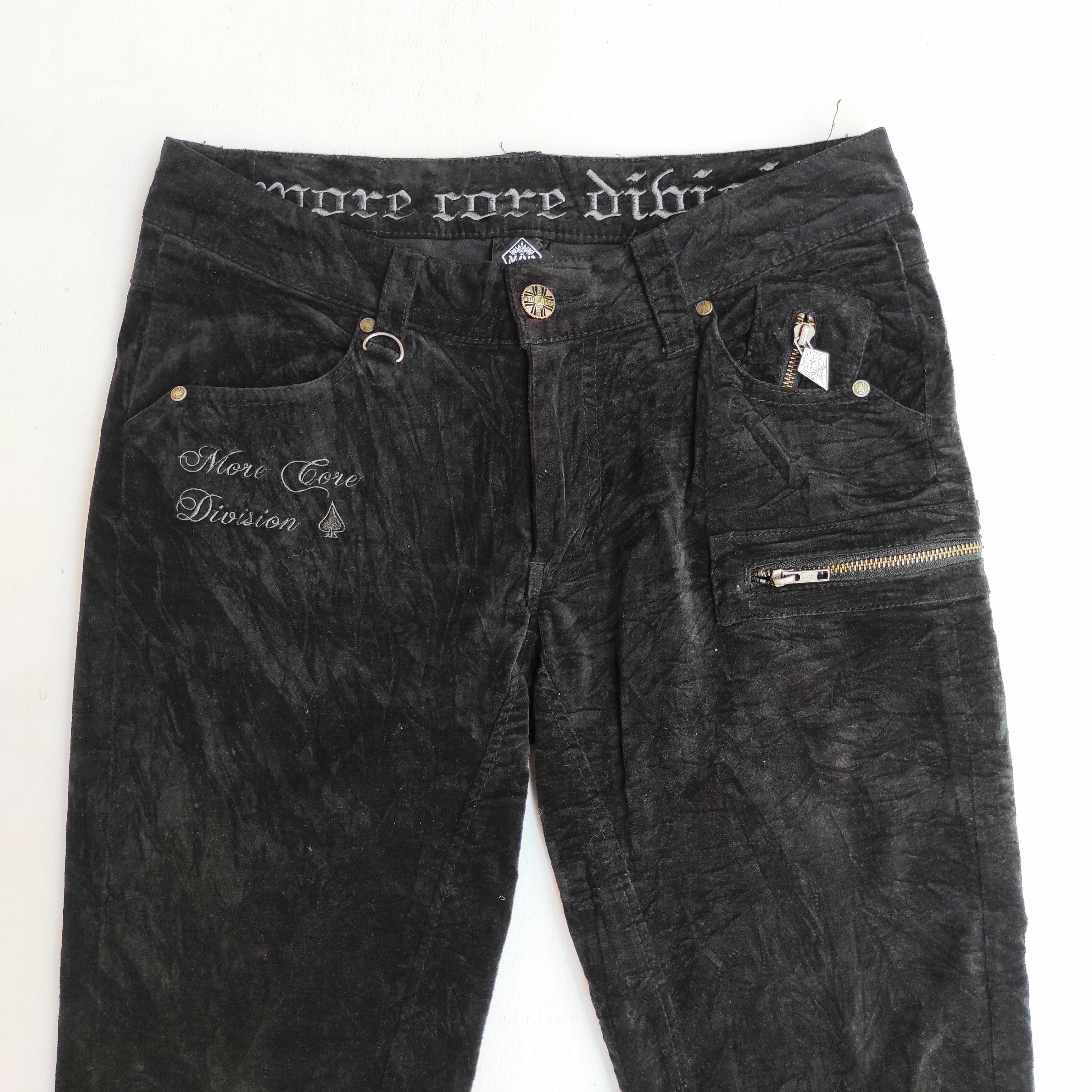 Hysteric Glamour More Core Division MCD Corduroy Velvet Pants Size US 30 / EU 46 - 6 Thumbnail