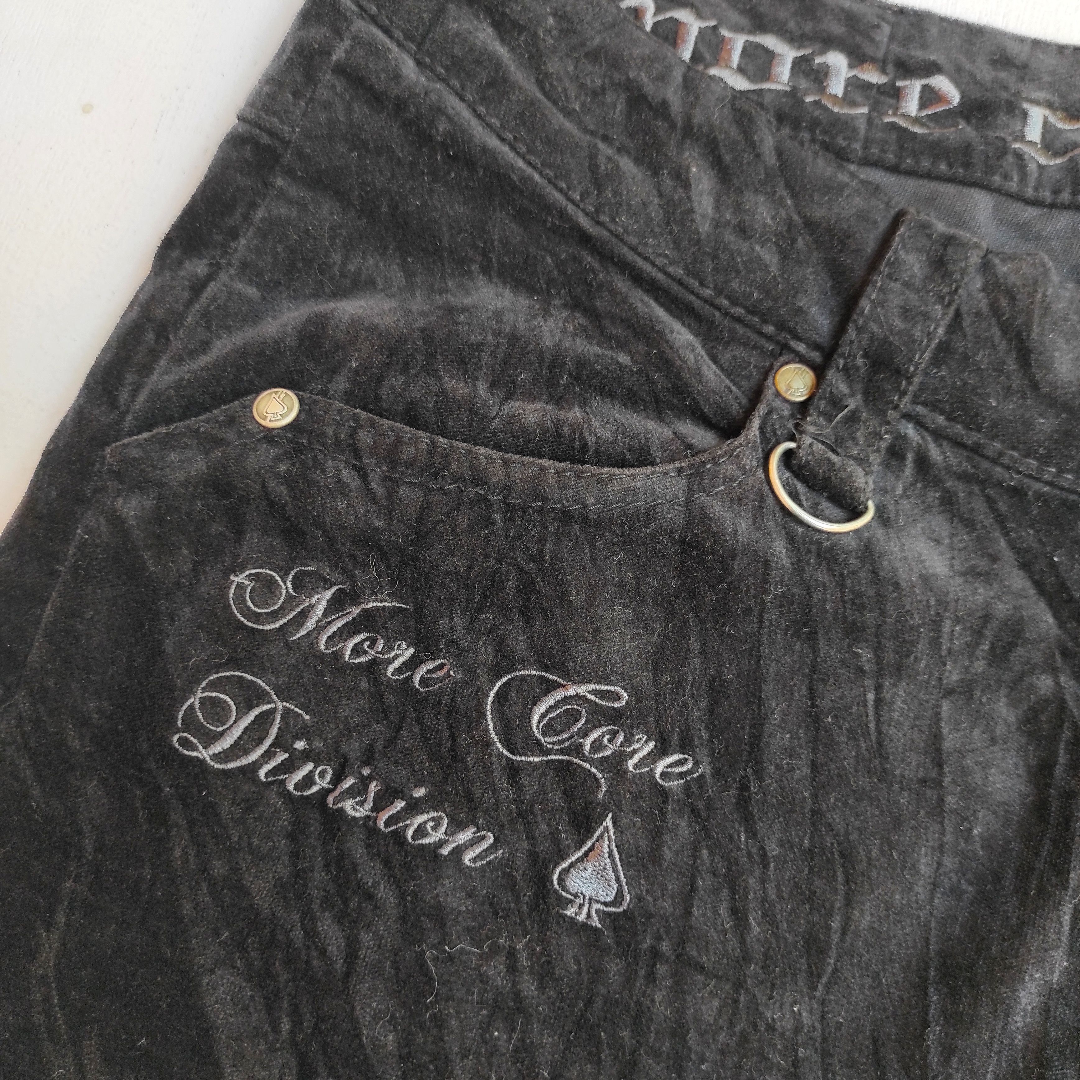 Hysteric Glamour More Core Division MCD Corduroy Velvet Pants Size US 30 / EU 46 - 11 Thumbnail
