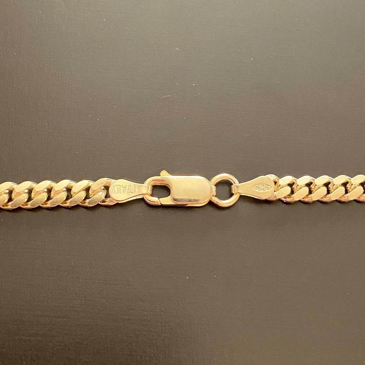 Other Gold Chain 14k Gold Vermeil Cuban Chain 20in 5mm Size ONE SIZE - 3 Thumbnail