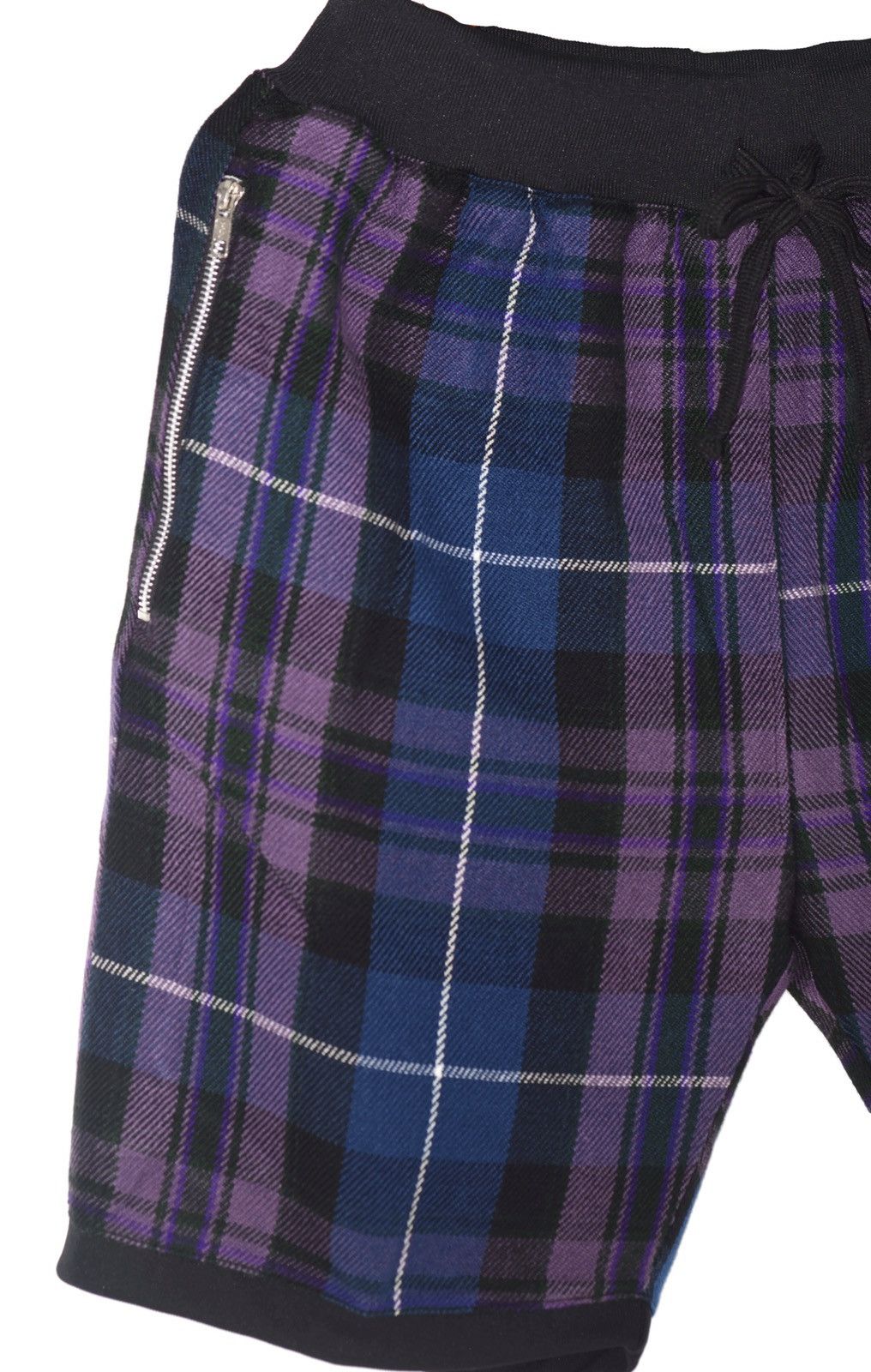 Vintage Plaid basketball shorts blue purple S Size US 28 / EU 44 - 3 Thumbnail