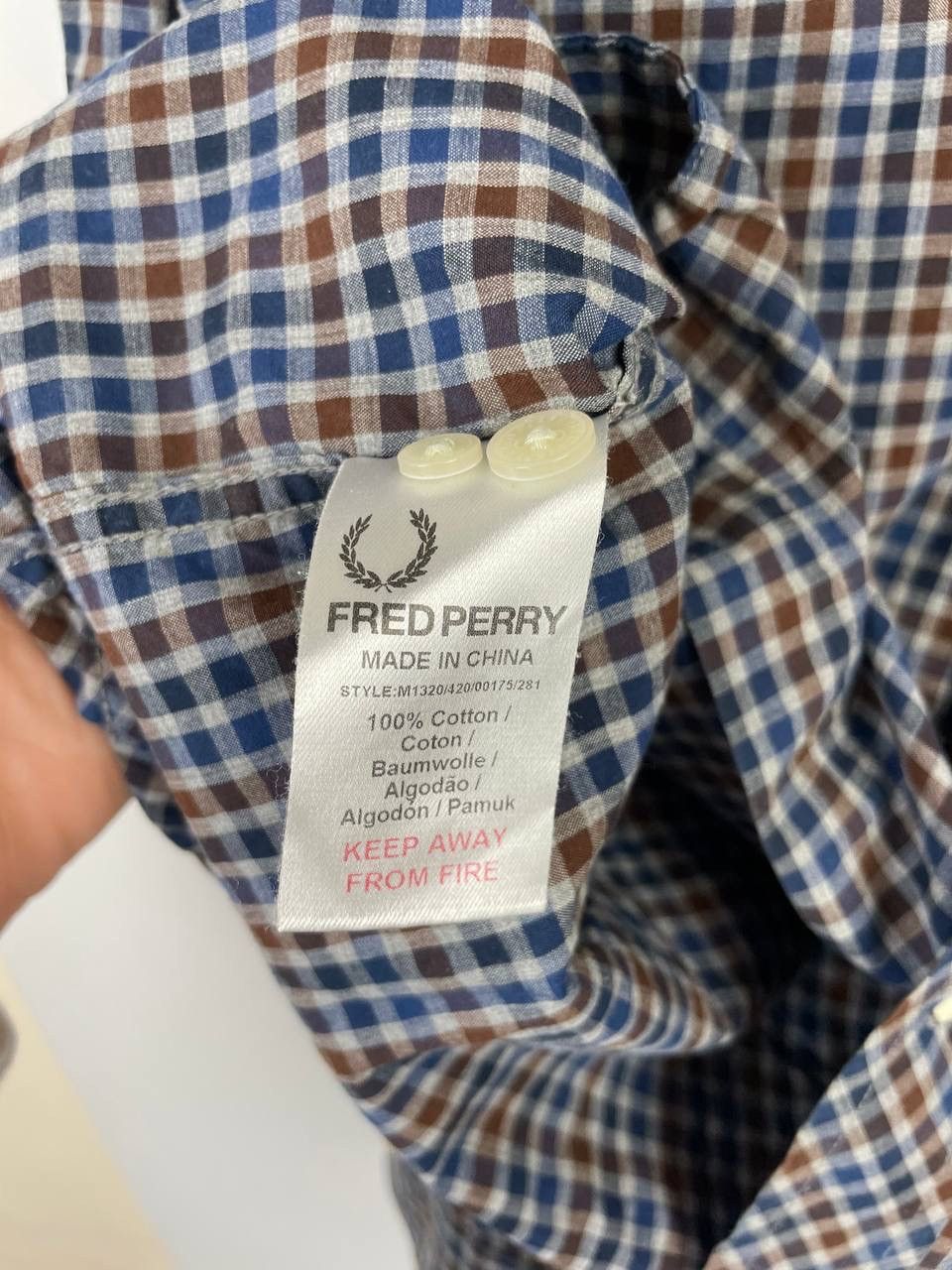 Fred Perry Fred Perry luxury shirt size M Size US M / EU 48-50 / 2 - 4 Thumbnail
