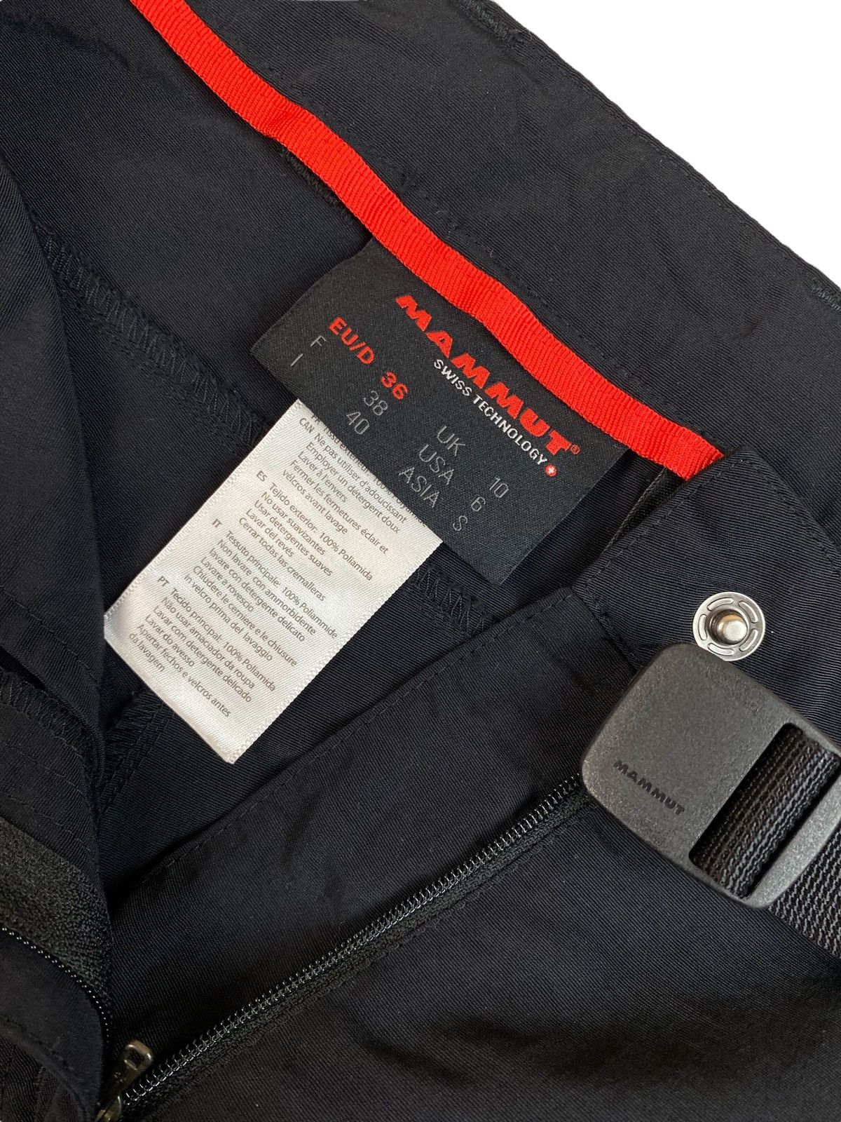 Mammut Mammut Transformer Outdoor Gorpcore Tracking Pants Size 27" / US 4 / IT 40 - 10 Thumbnail
