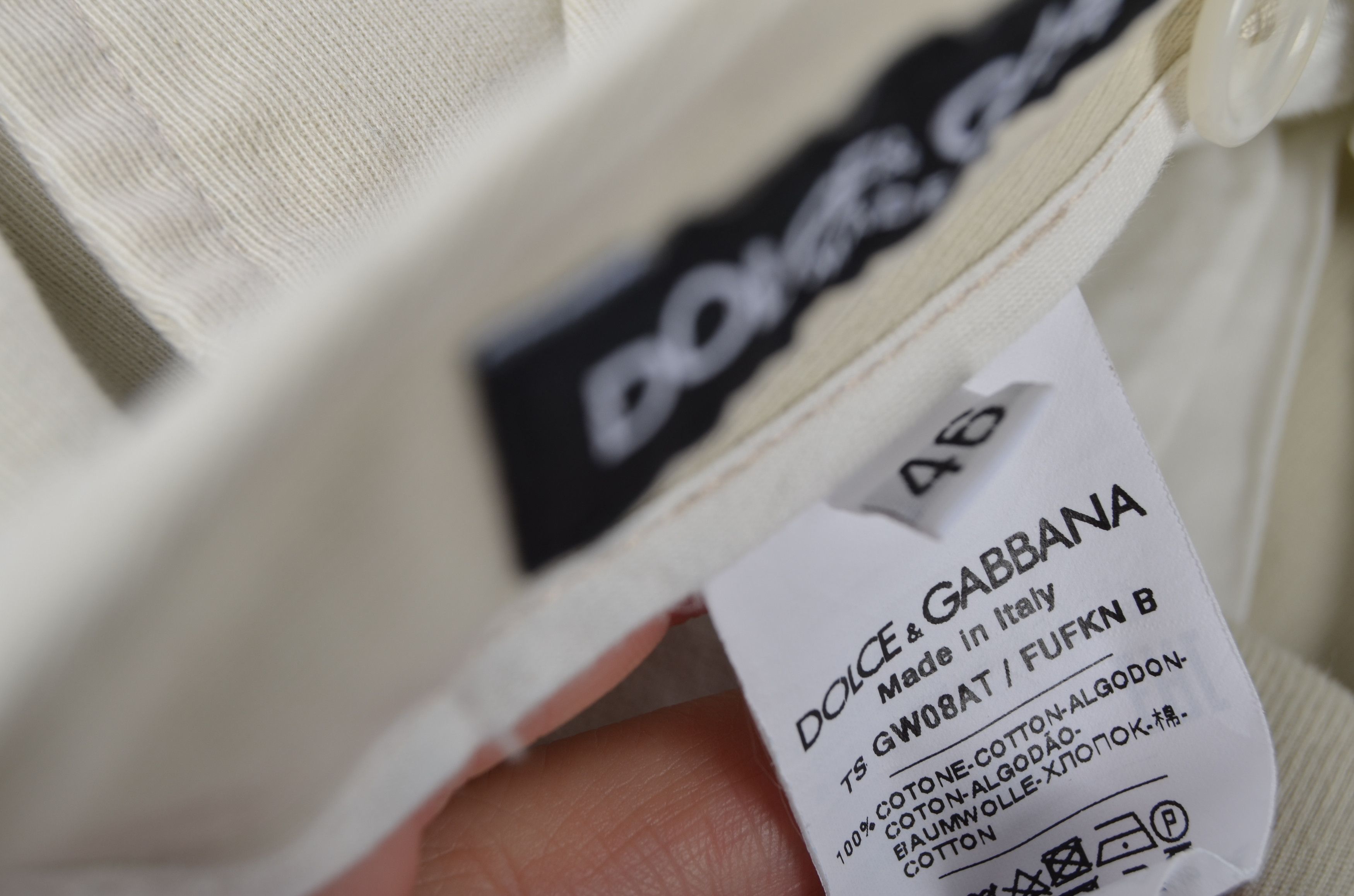 Dolce & Gabbana Dolce & Gabbana Cropped Trousers Pants Size US 30 / EU 46 - 9 Thumbnail