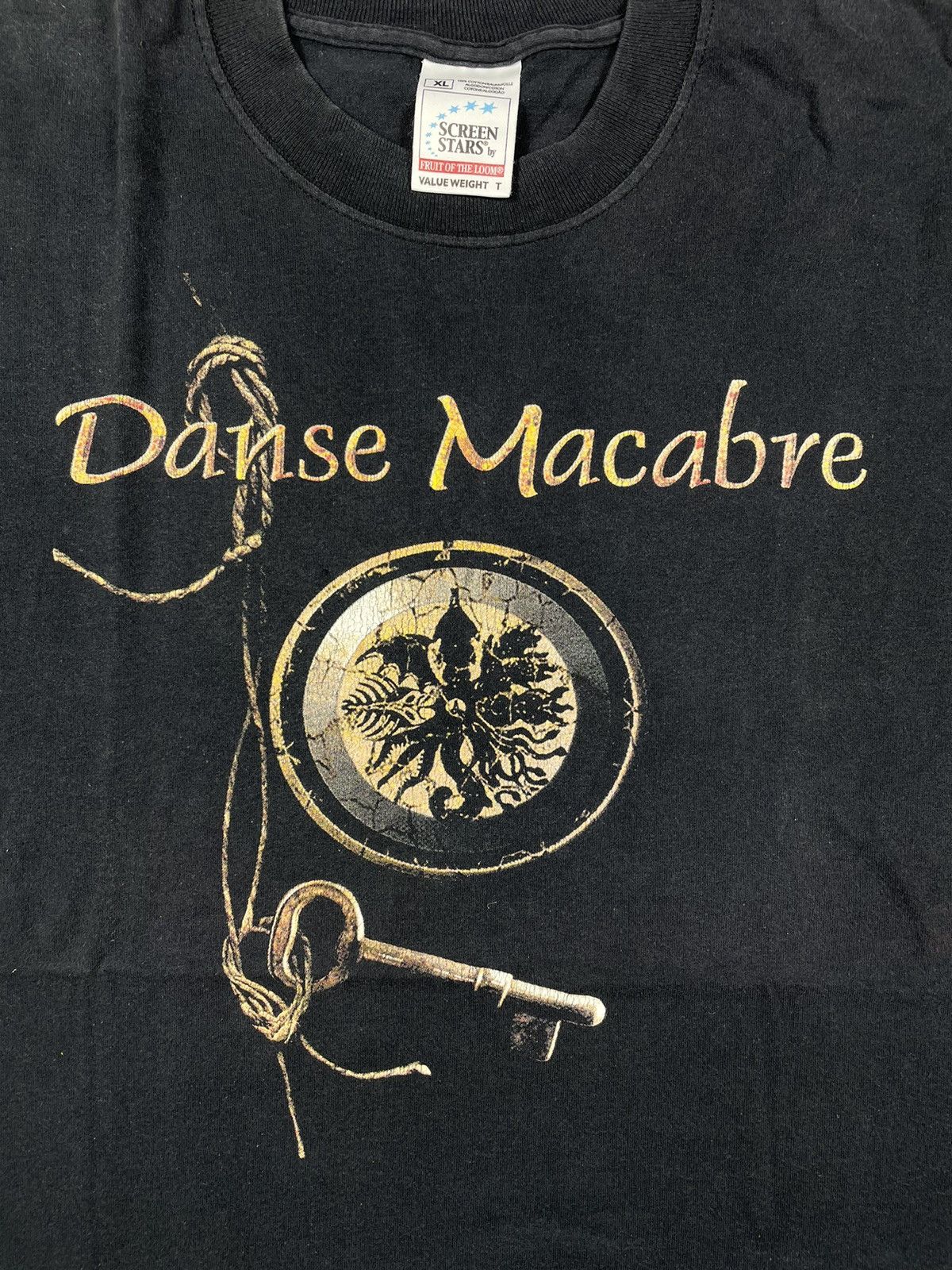 Band Tees Vintage 90s 1998 Danse Macabre - Totentanz Gothic Metal Size US XL / EU 56 / 4 - 2 Thumbnail