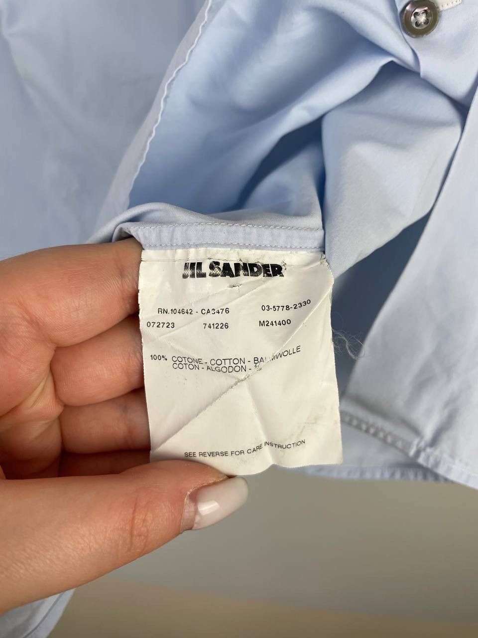 Vintage Jil Sander vintage shirt size 40 Size US M / EU 48-50 / 2 - 6 Thumbnail