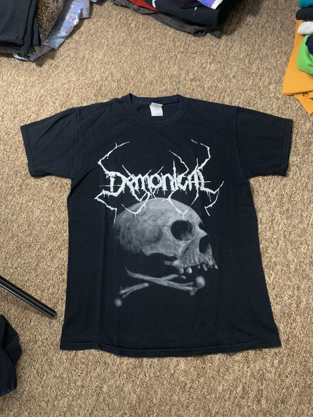 Band Tees × Vintage Demonical Gore Death Metal Band T-Shirt early 2000 Size US M / EU 48-50 / 2 - 1 Thumbnail