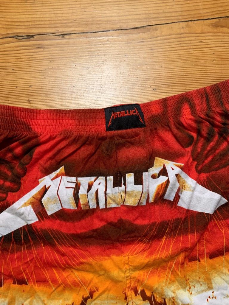 Metallica × Vintage Vintage Metallica Master Of Puppets Shorts Size US 34 / EU 50 - 3 Thumbnail