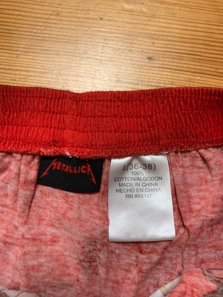 Metallica × Vintage Vintage Metallica Master Of Puppets Shorts Size US 34 / EU 50 - 4 Thumbnail