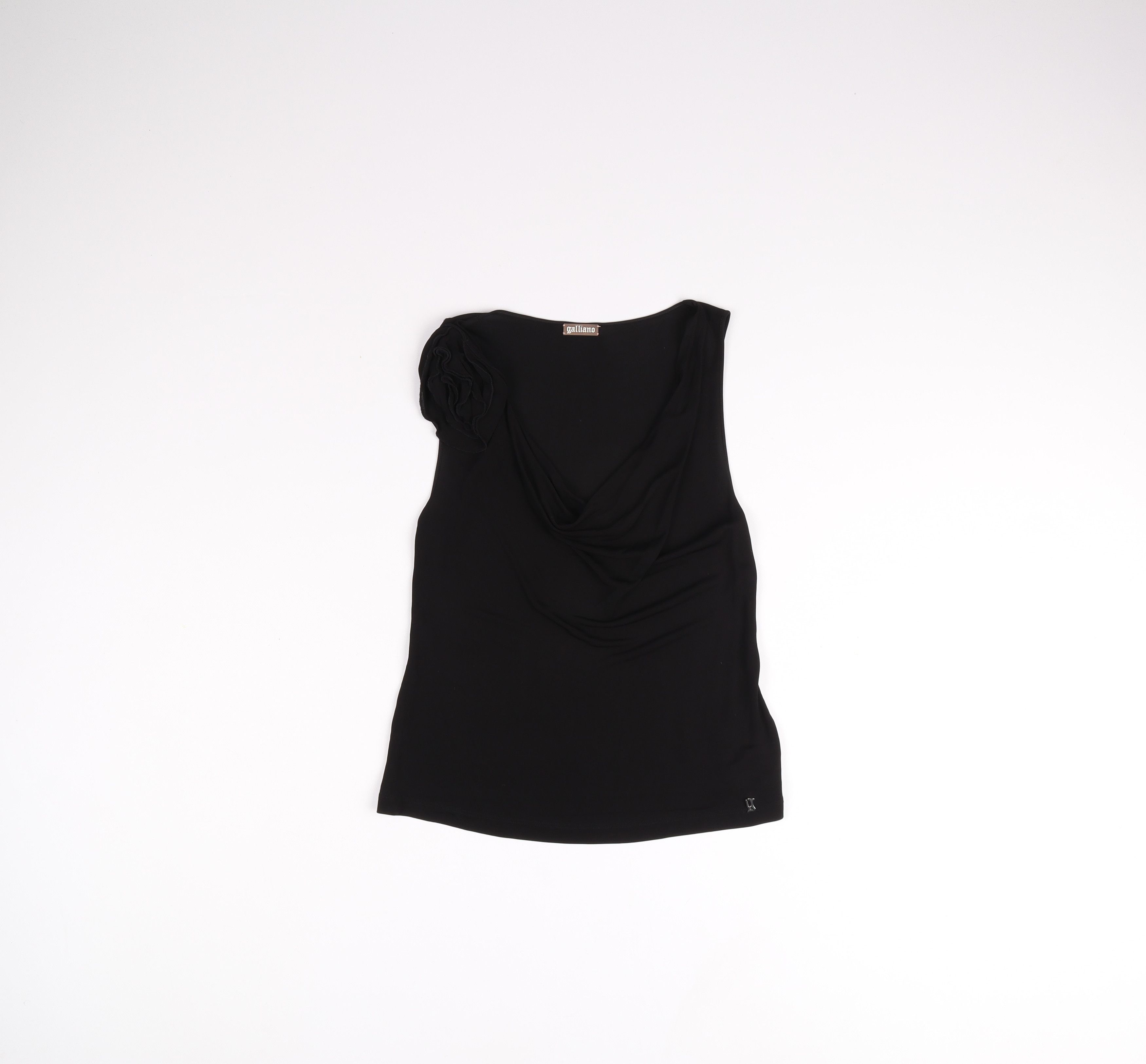 image of John Galliano Fw 1997 Top in Black, Women's (Size XS)