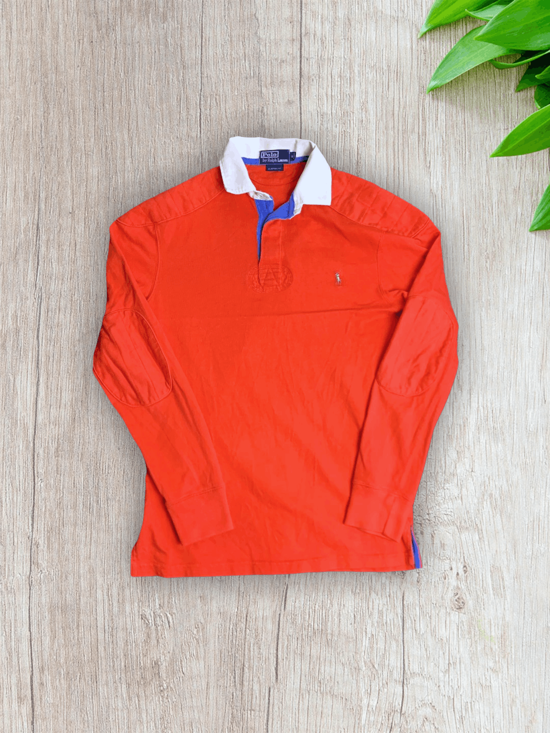 Polo Ralph Lauren × Rugby Ralph Lauren × Vintage Vintage Polo Ralph Lauren Longsleeve Rugby Real Logo Size US S / EU 44-46 / 1 - 1 Thumbnail