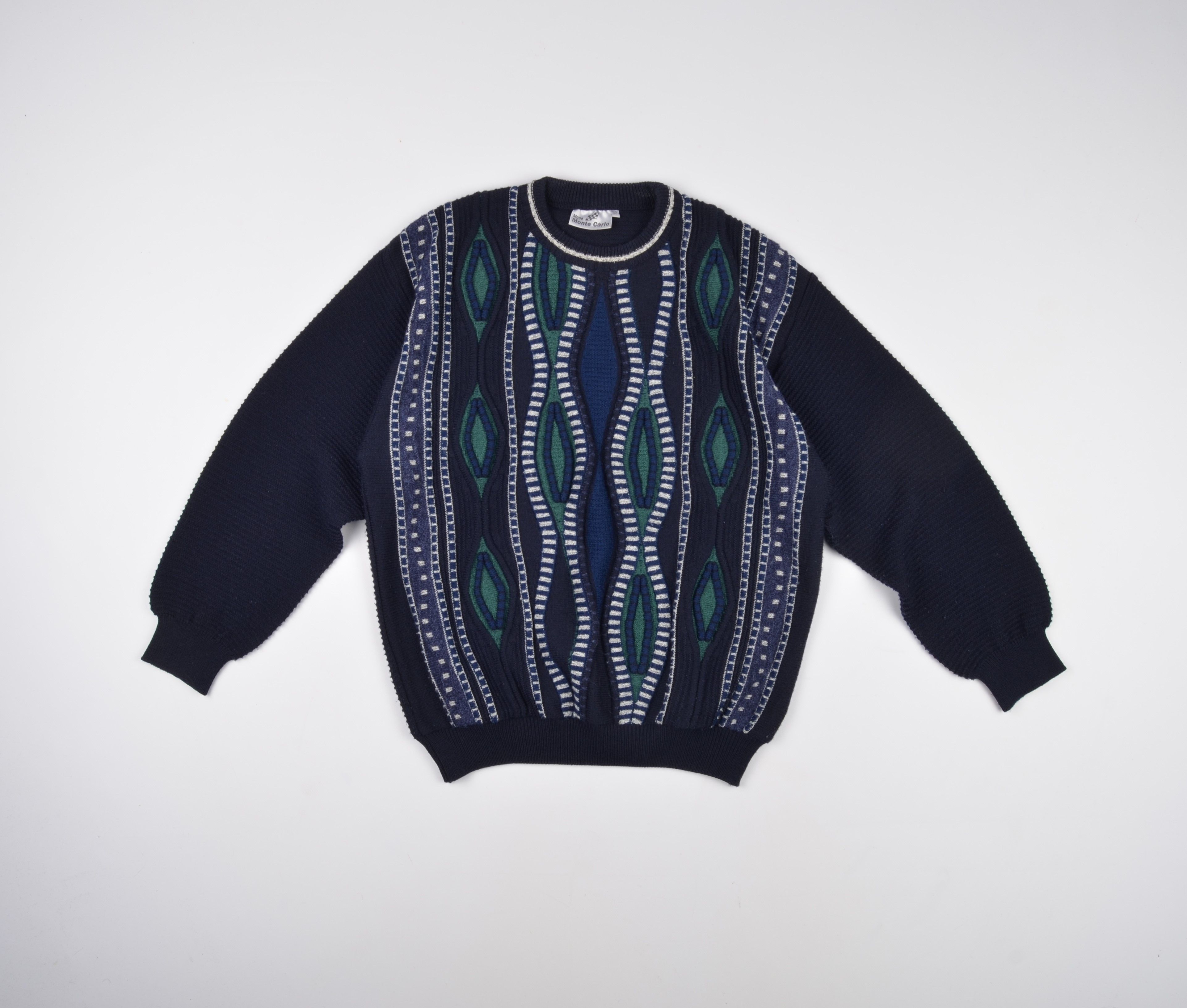 Vintage Vintage Coogi Style Sweater Size US L / EU 52-54 / 3 - 1 Thumbnail