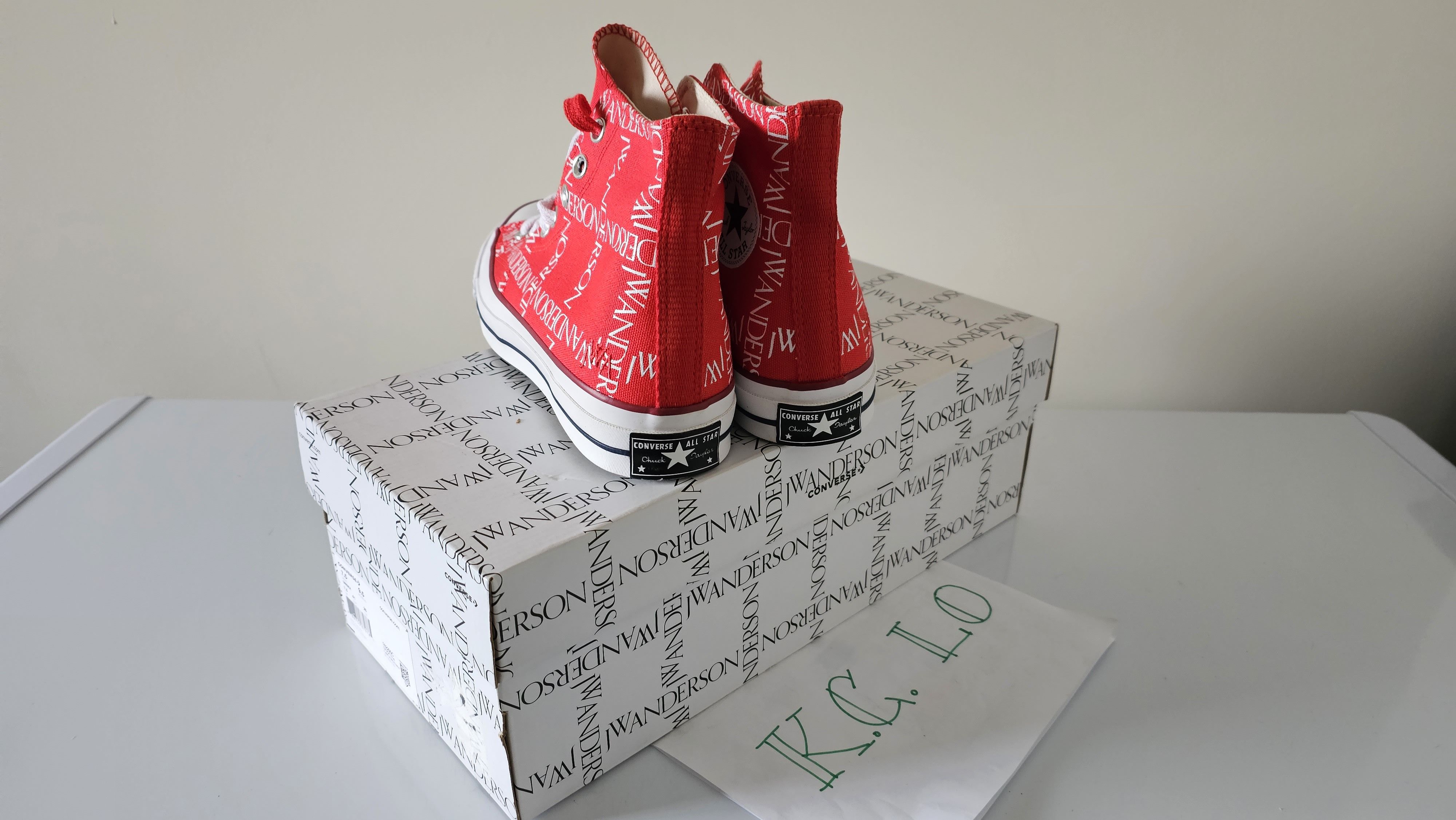 Converse × JW Anderson converse hi top Size US 7.5 / EU 40-41 - 2 Thumbnail
