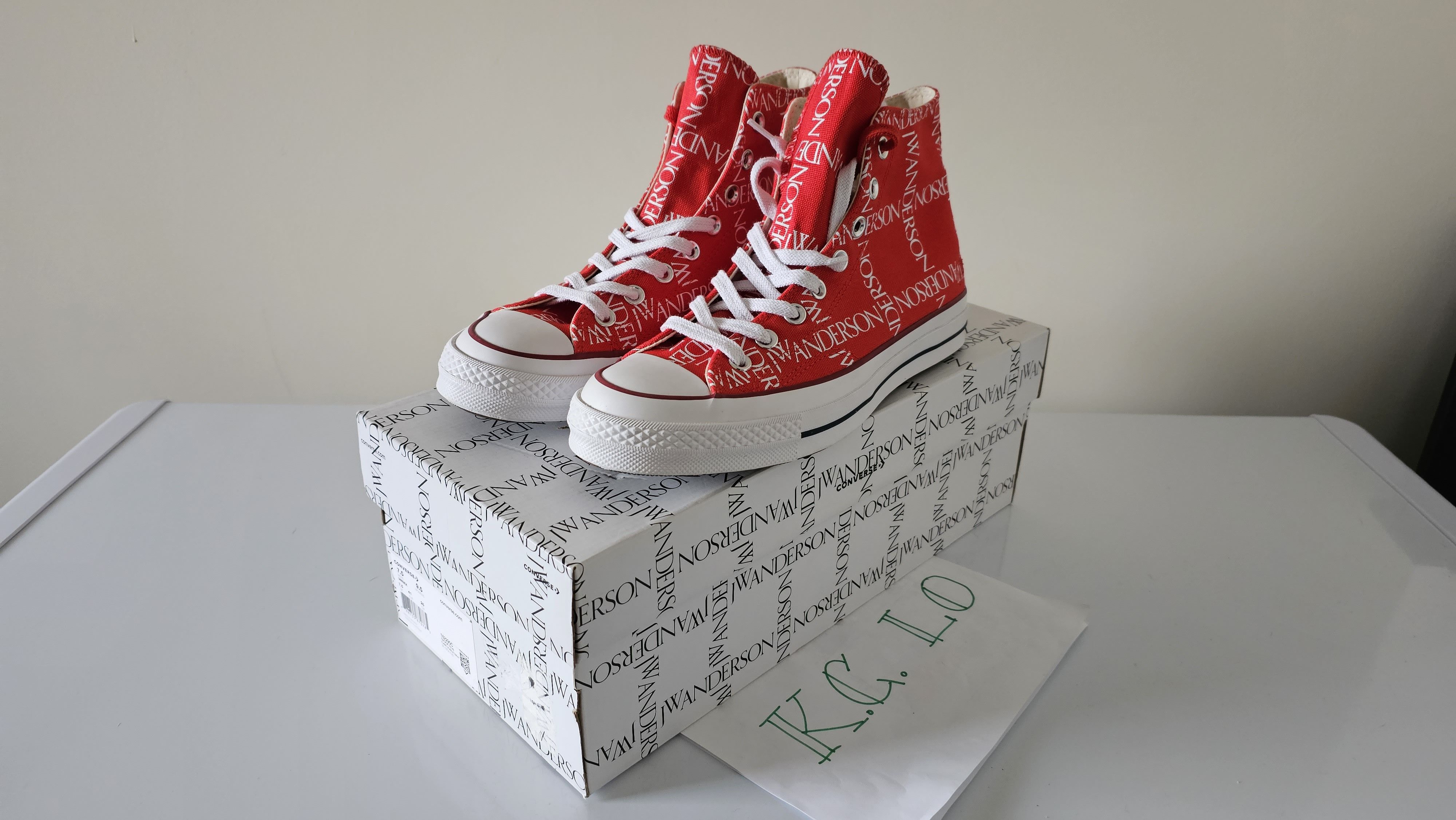 Converse × JW Anderson converse hi top Size US 7.5 / EU 40-41 - 1 Thumbnail